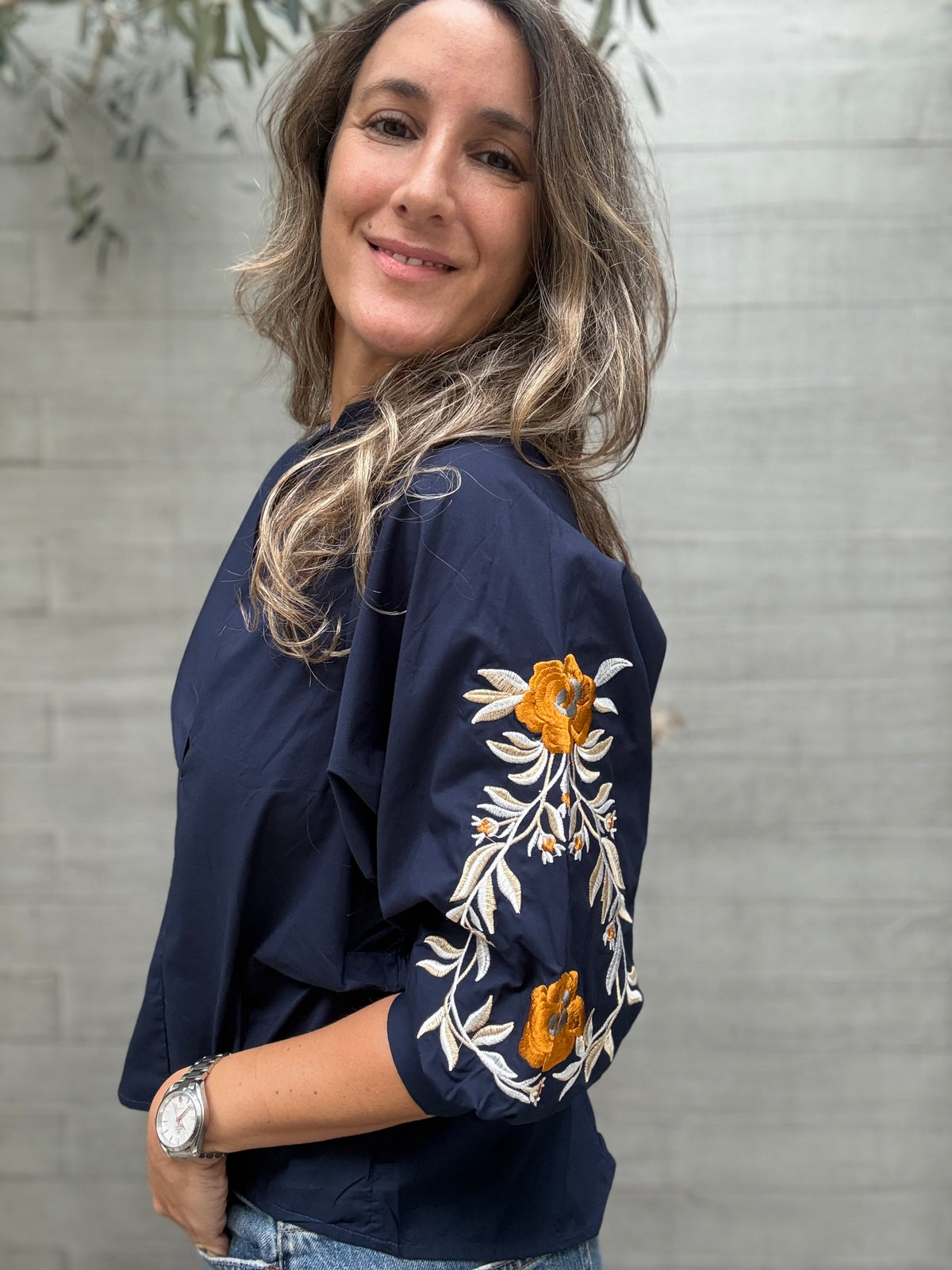 Blusa Frida azul