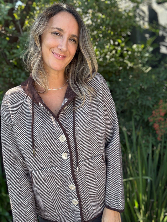 Chaqueta Huelva café