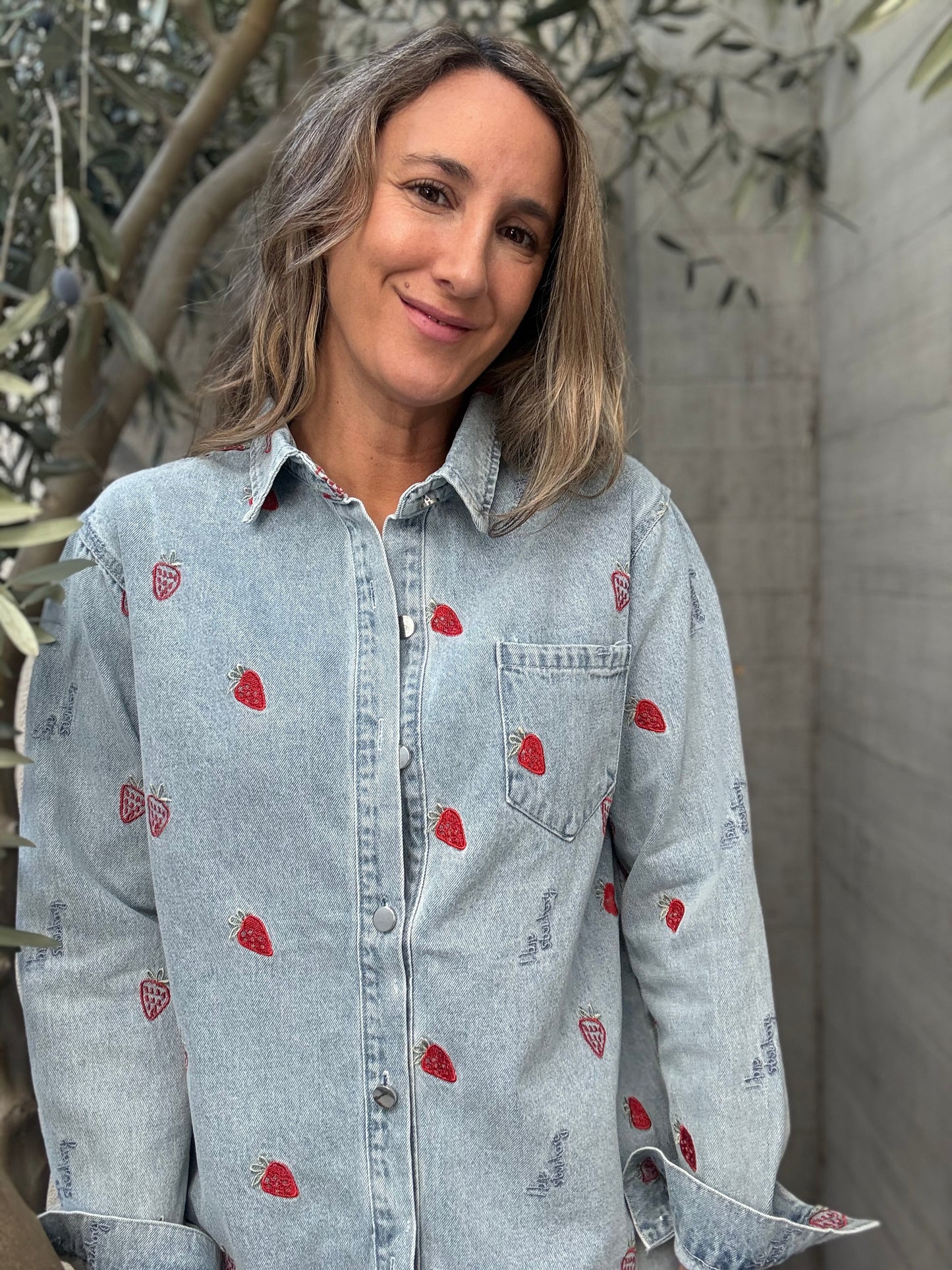 Camisa Fresa Celeste