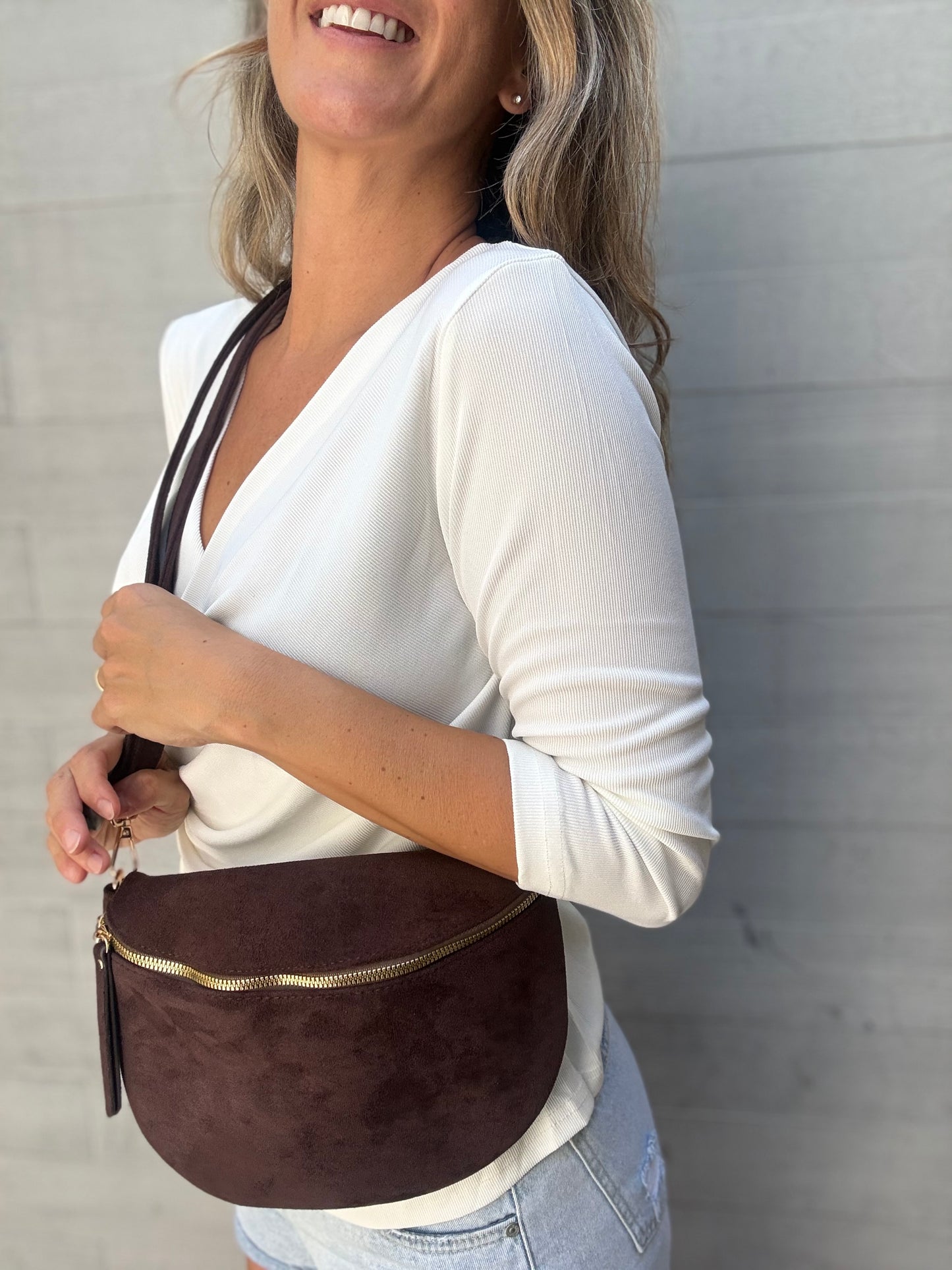 Riñonera Pamplona morada