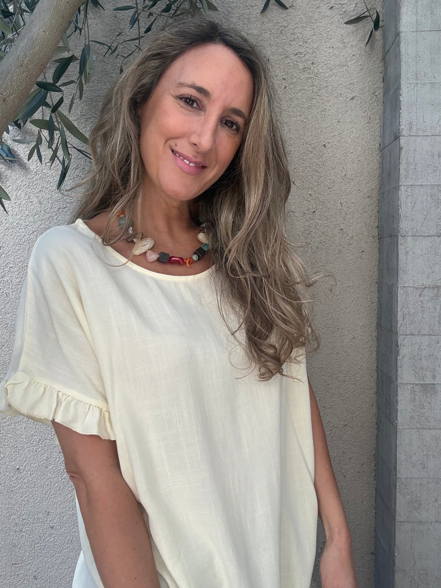 Polera Ibiza amarillo