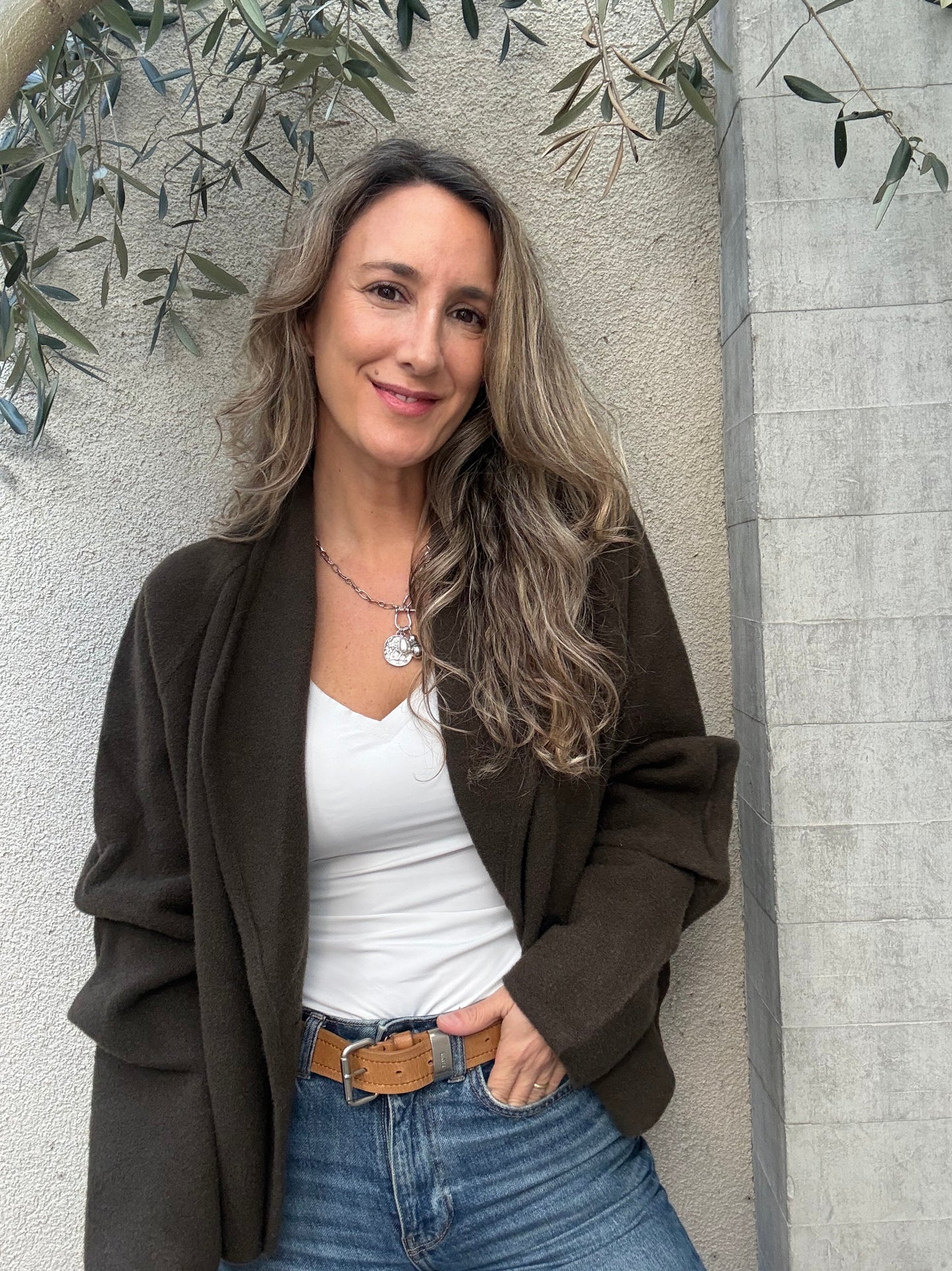 Chaqueta Murcia verdosa oscura