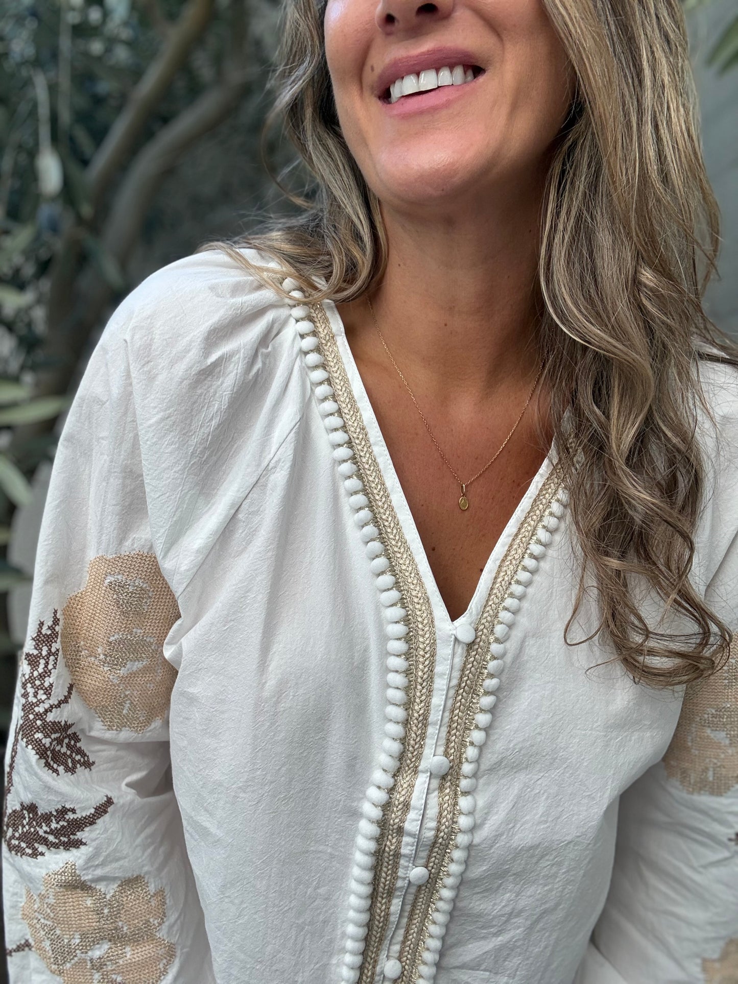 Blusa Oviedo blanca
