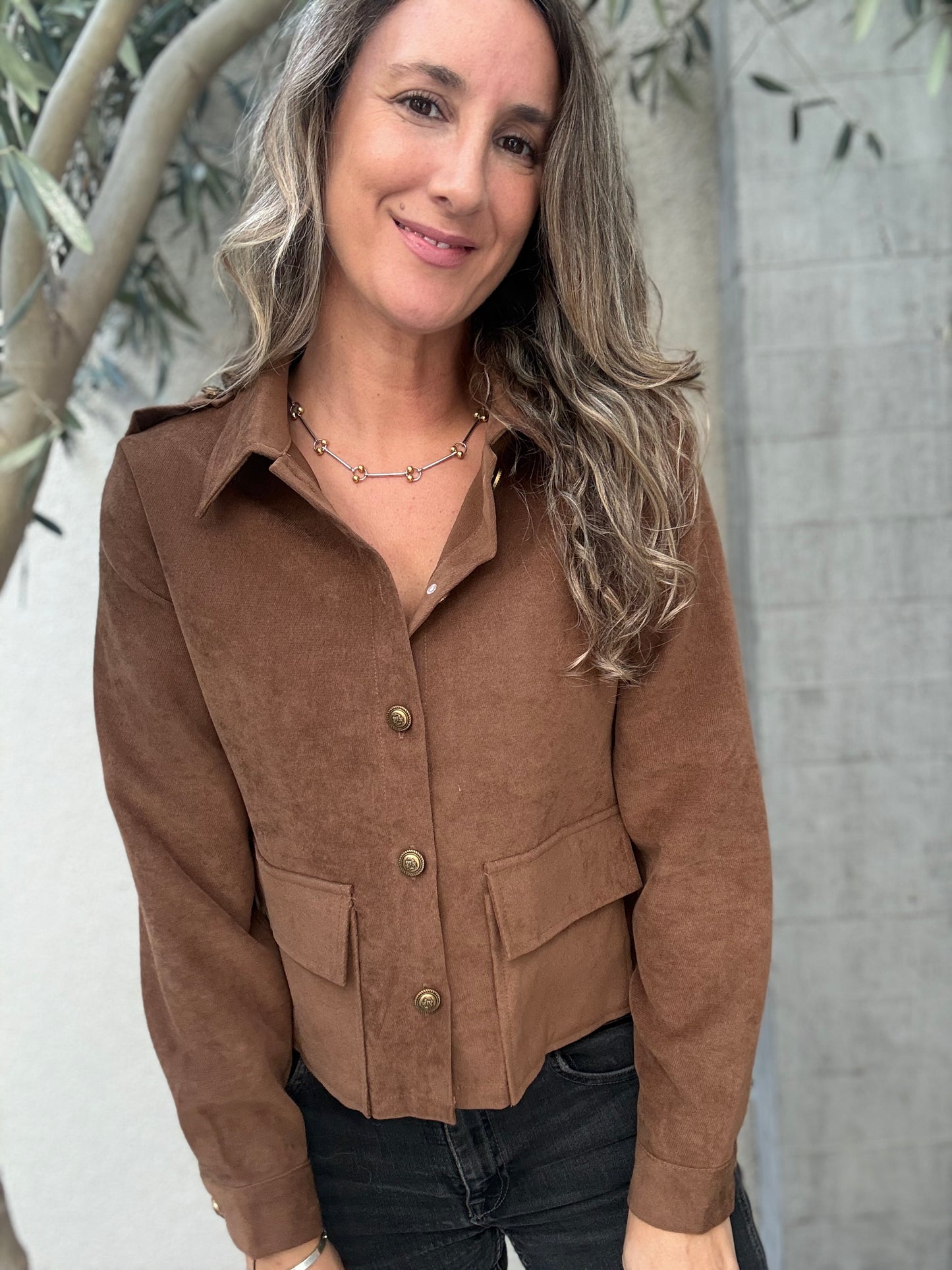 Chaqueta Lion cafe