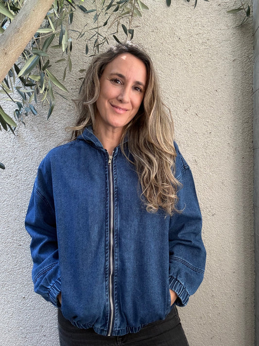 Chaqueta jeans azul