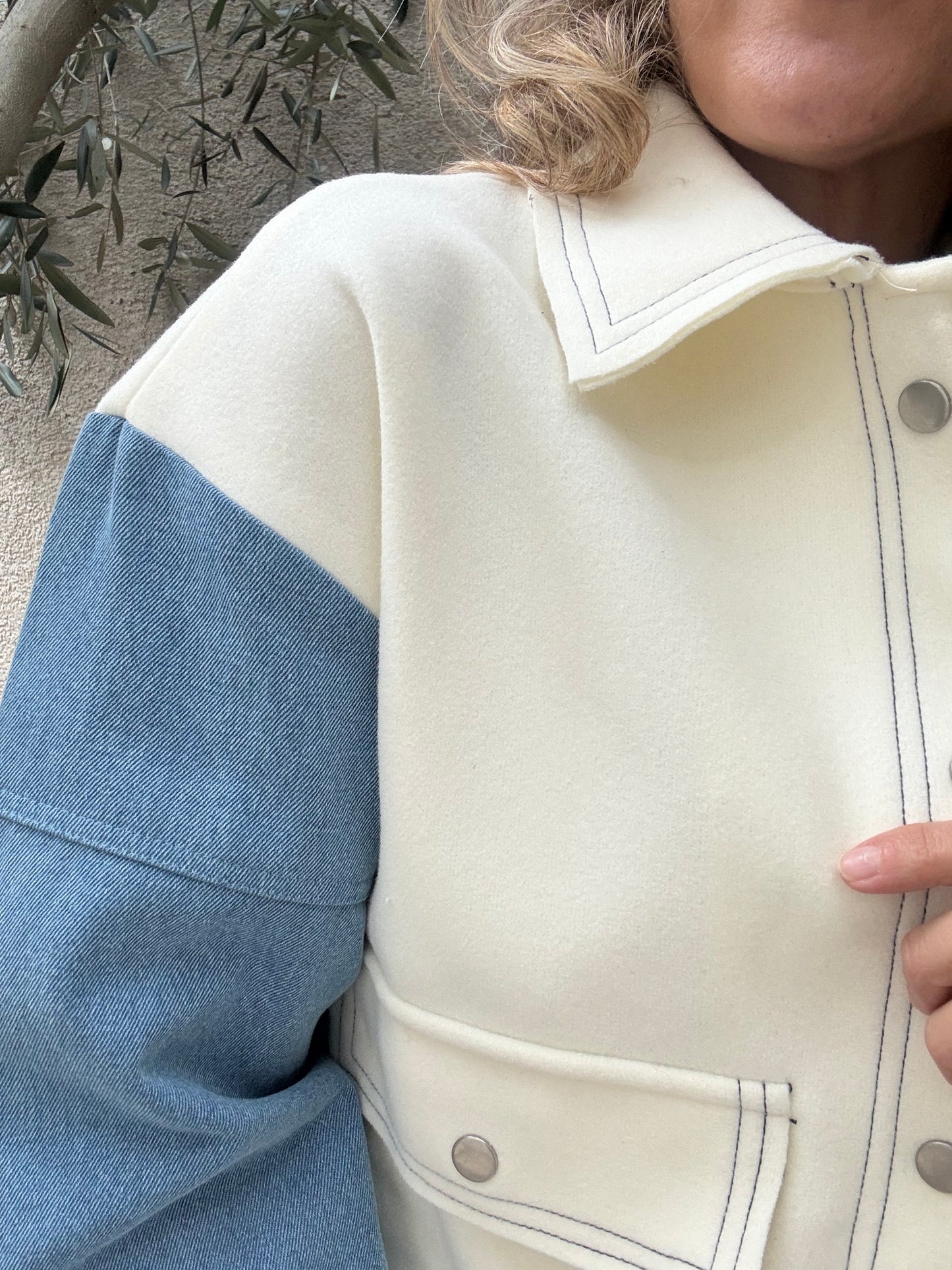 Sobrecamisa jeans