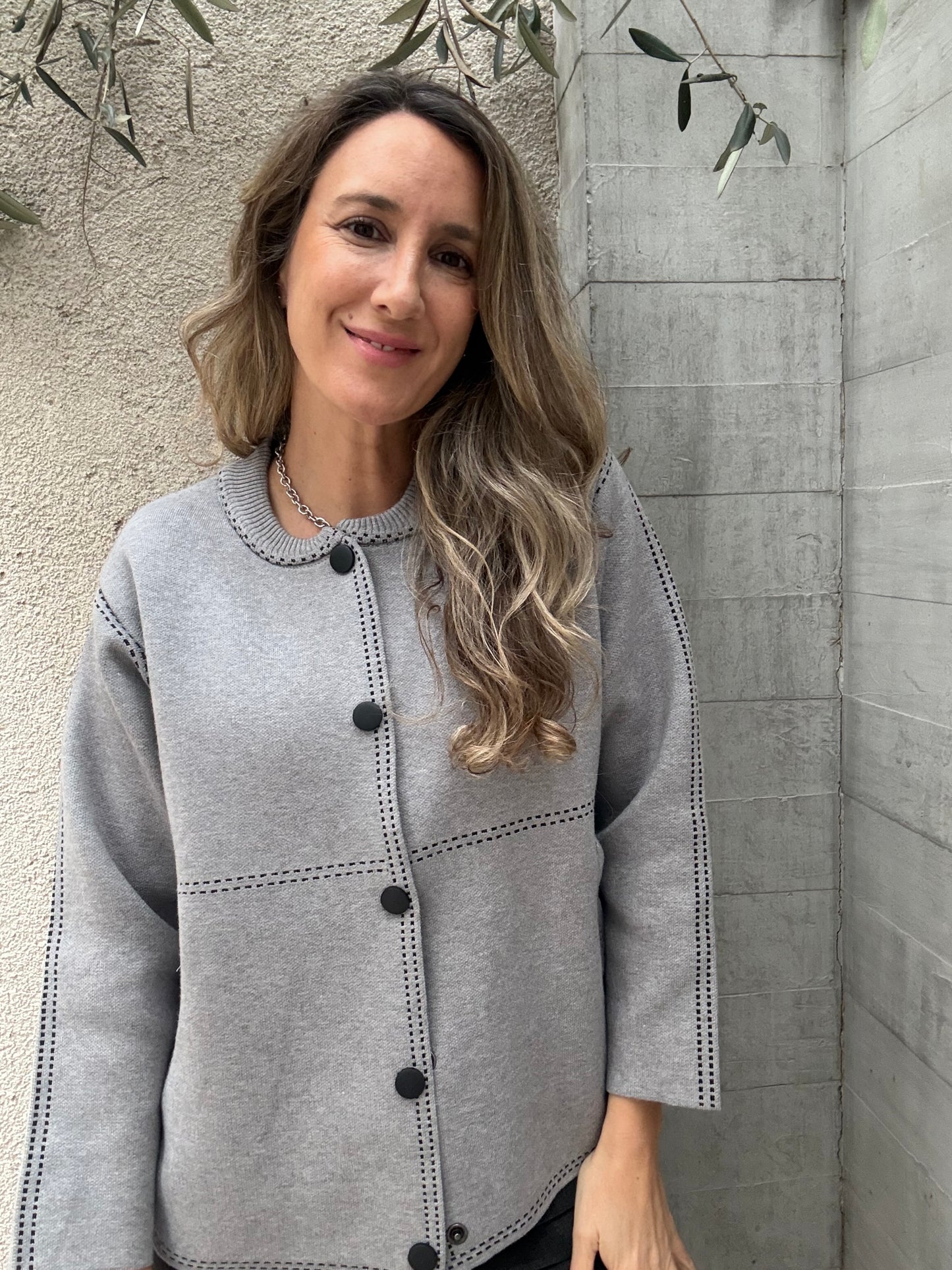Chaqueta burgos gris