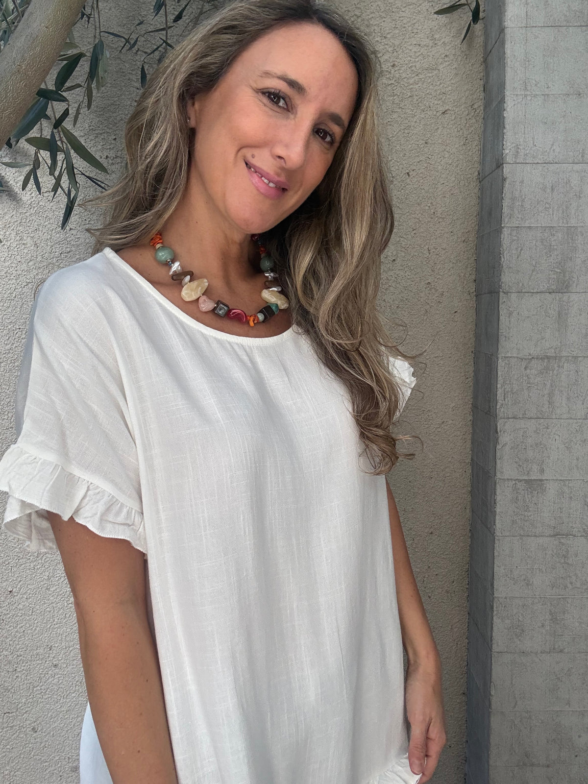 Polera Ibiza blanca
