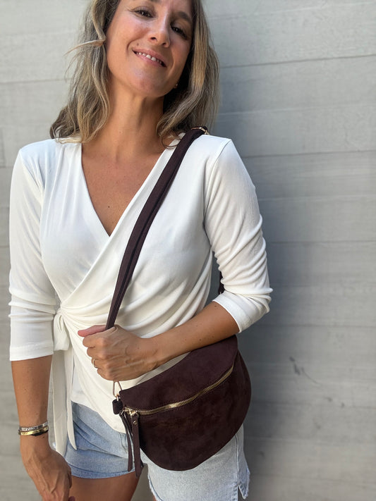 Riñonera Pamplona morada