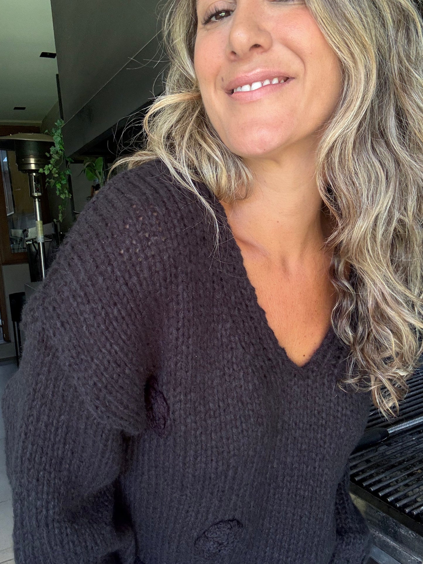 Sweater Compostela negro