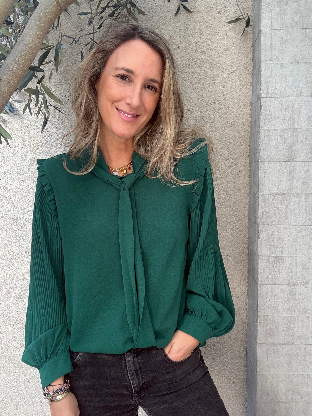 Blusa Valencia verde