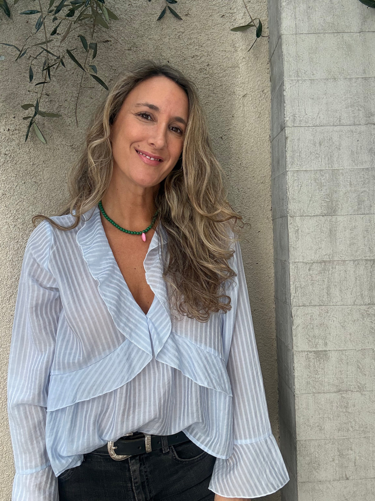 Blusa Portugal celeste