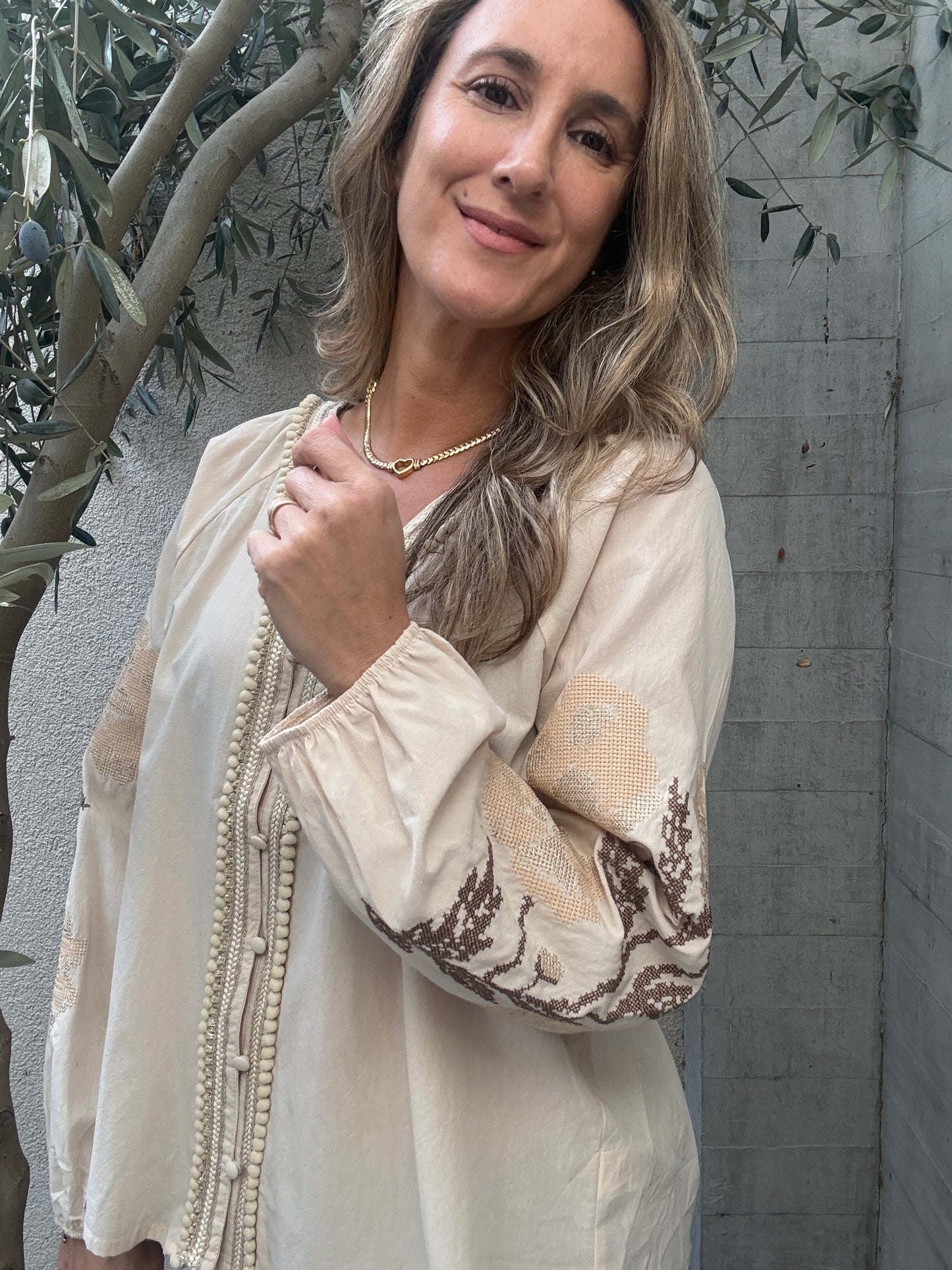 Blusa Oviedo beige