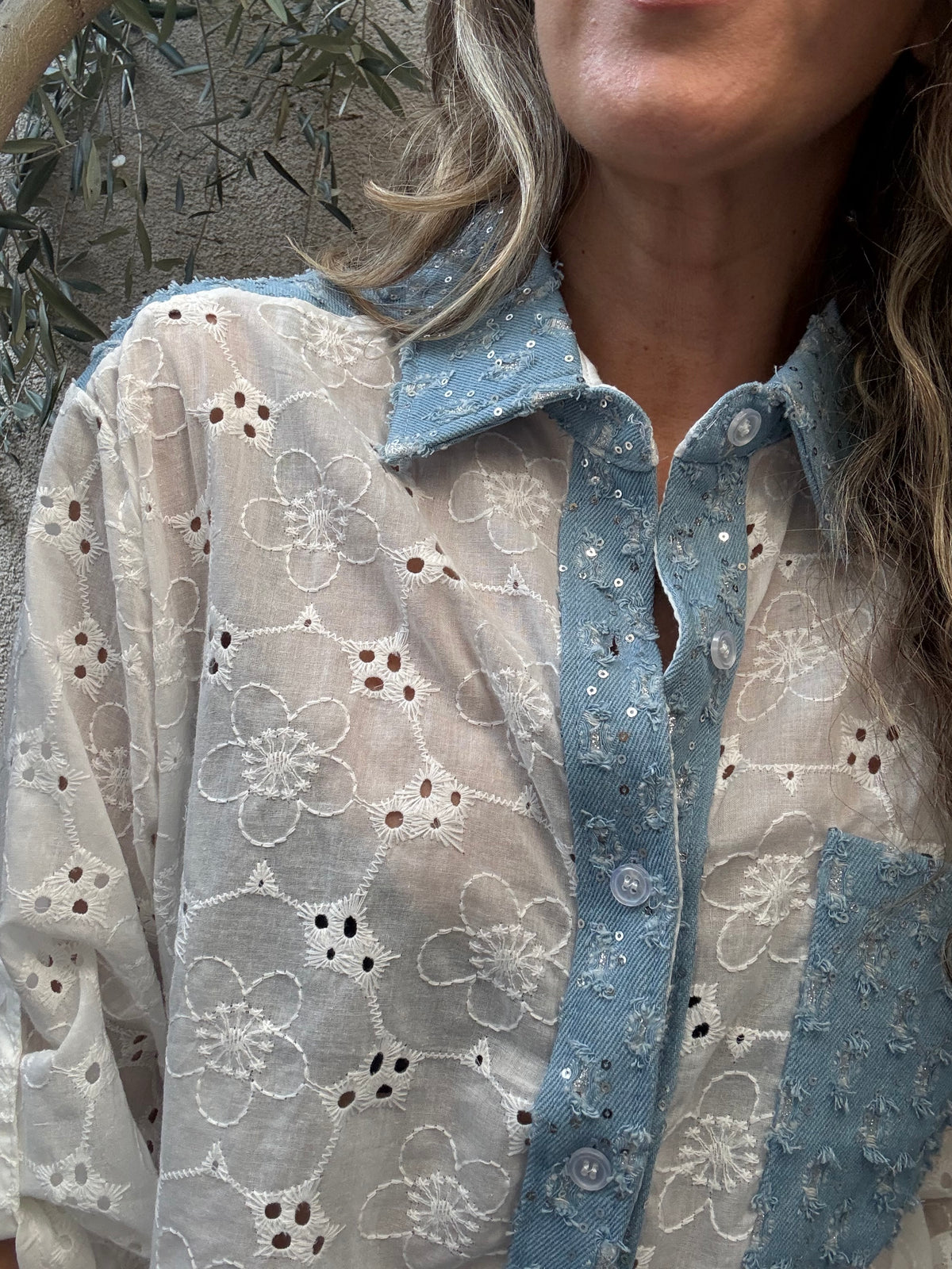 Blusa Marbella Celeste