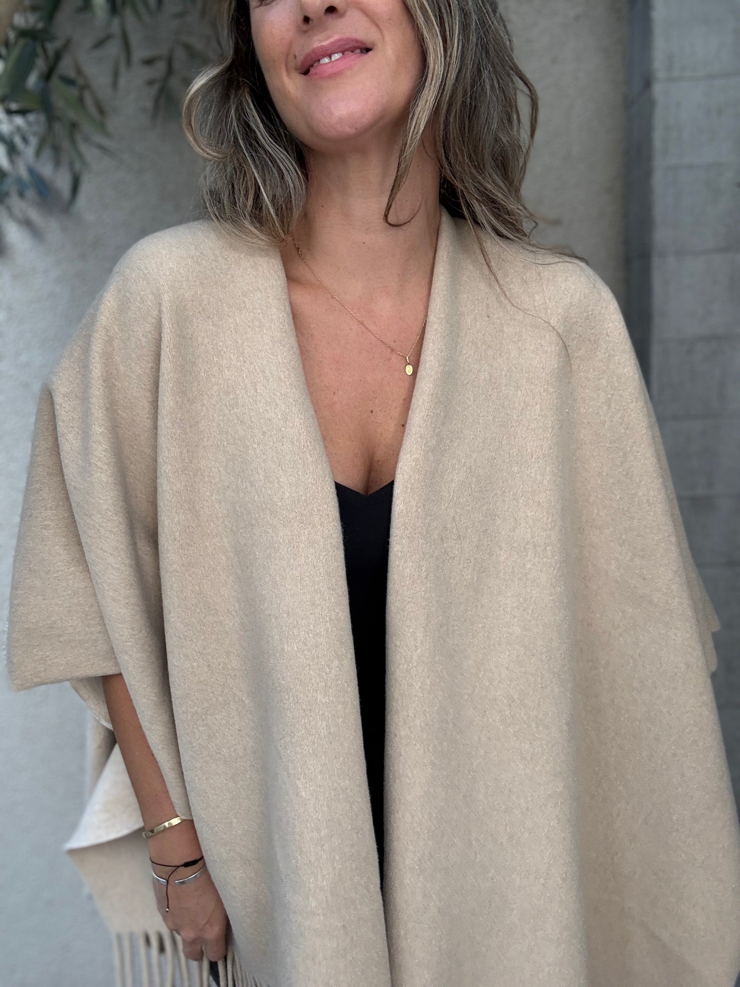 Ruana beige