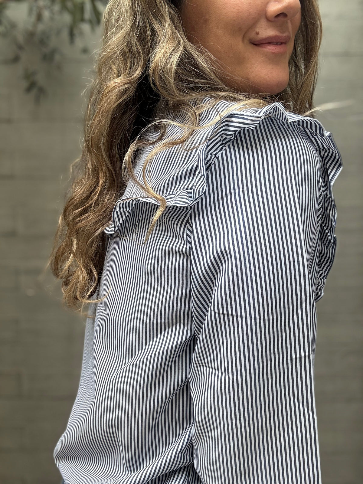 Blusa Getafe azul oscuro