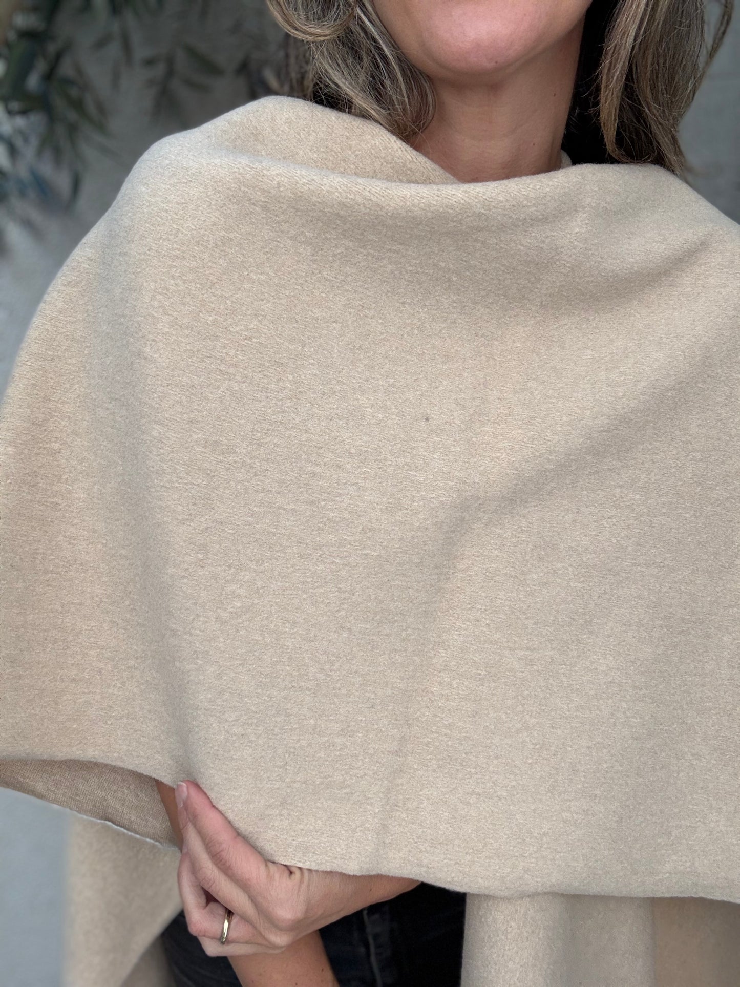 Ruana beige