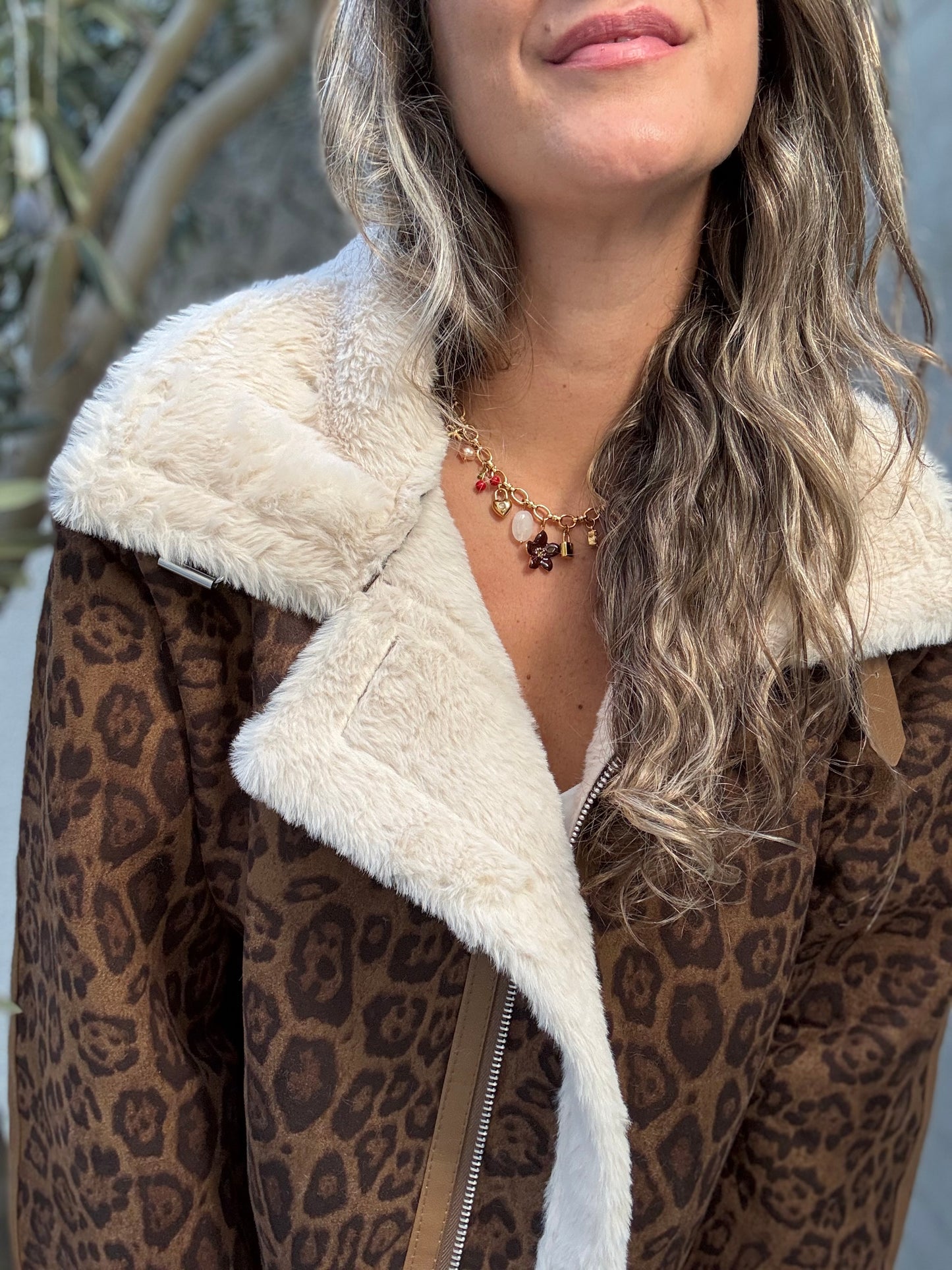 Chaqueta chiporro camel