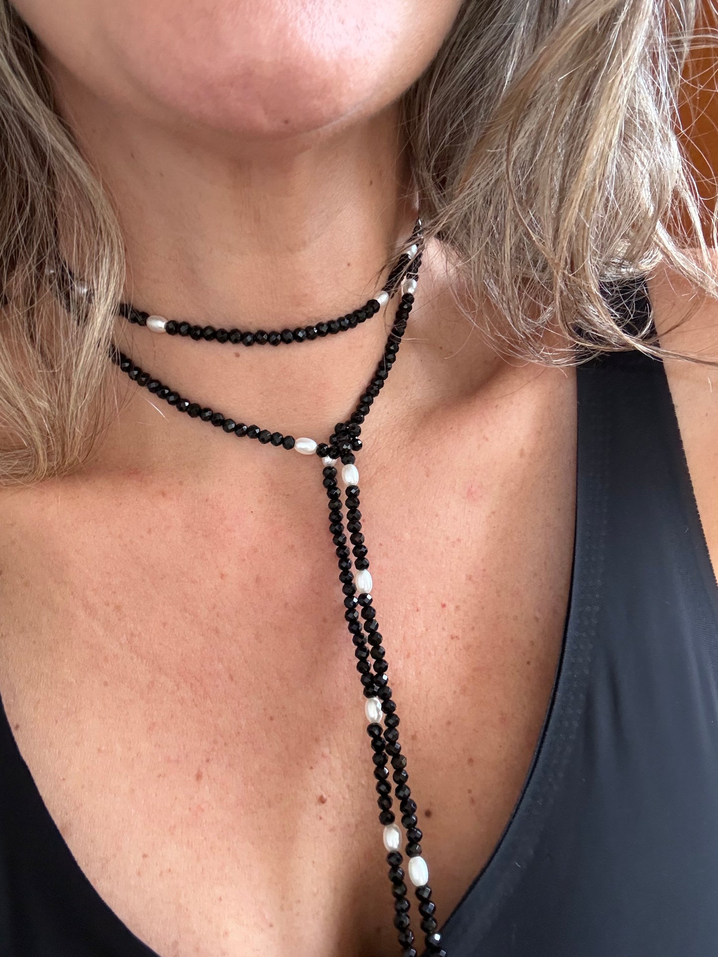 Collar Cristales ajustable