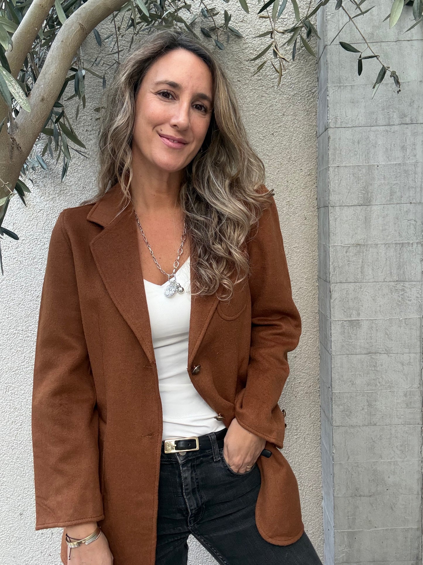 Blazer paño Toffe