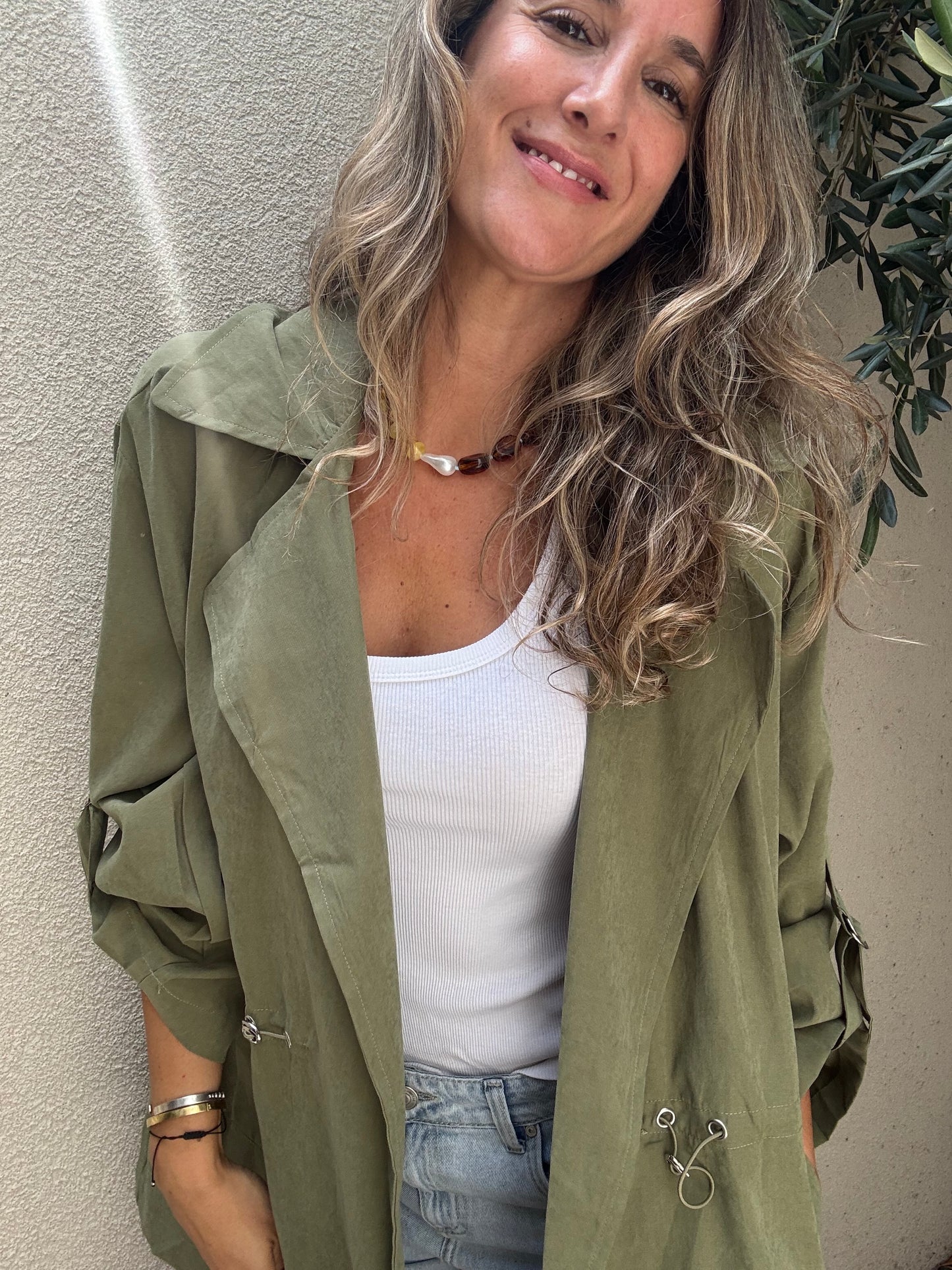 Trench Tuy verde