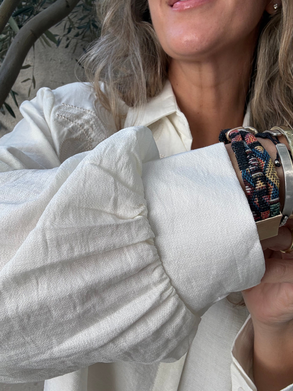 Blusa cuenca blanca