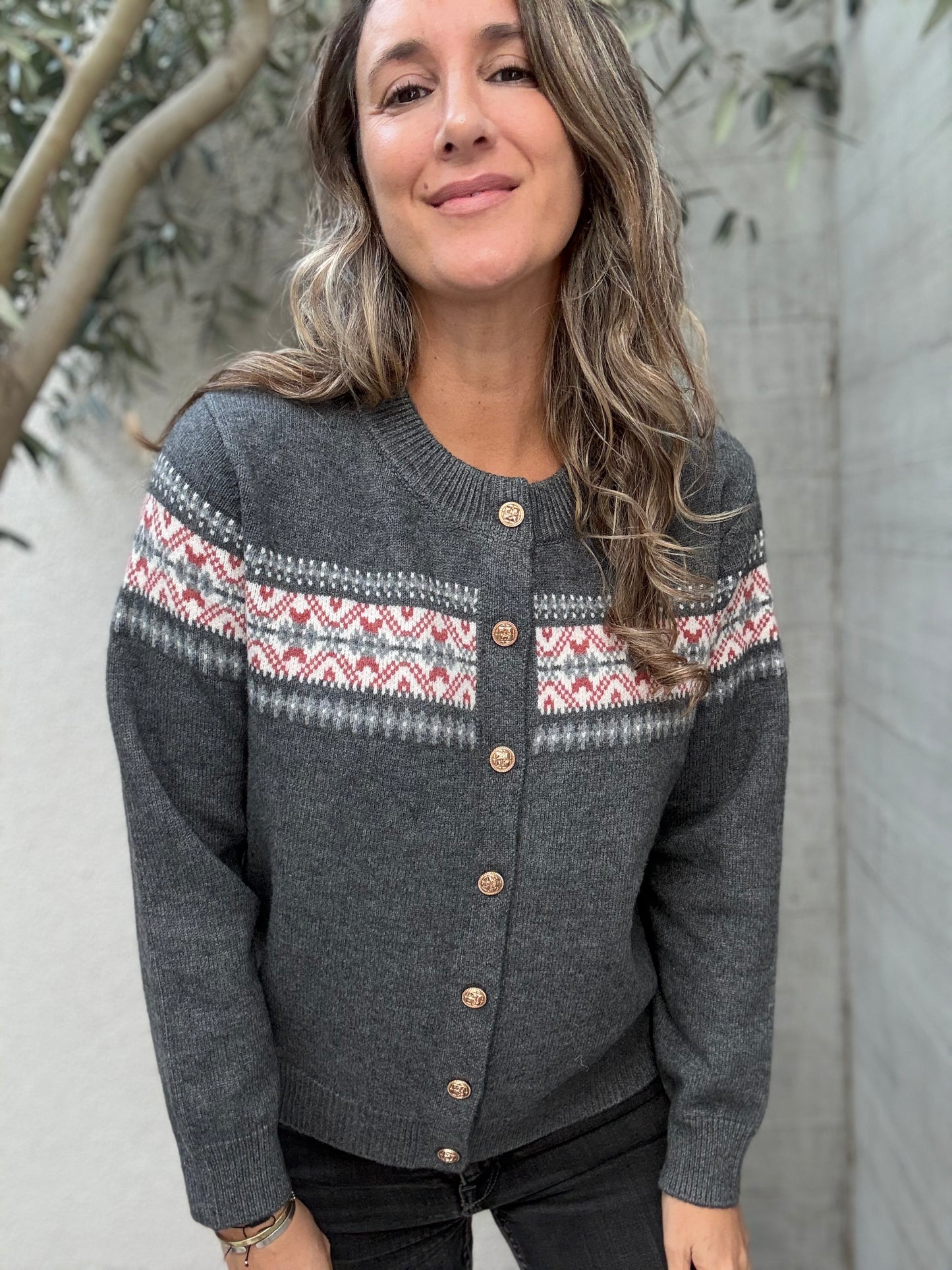 Sweater andaluza gris