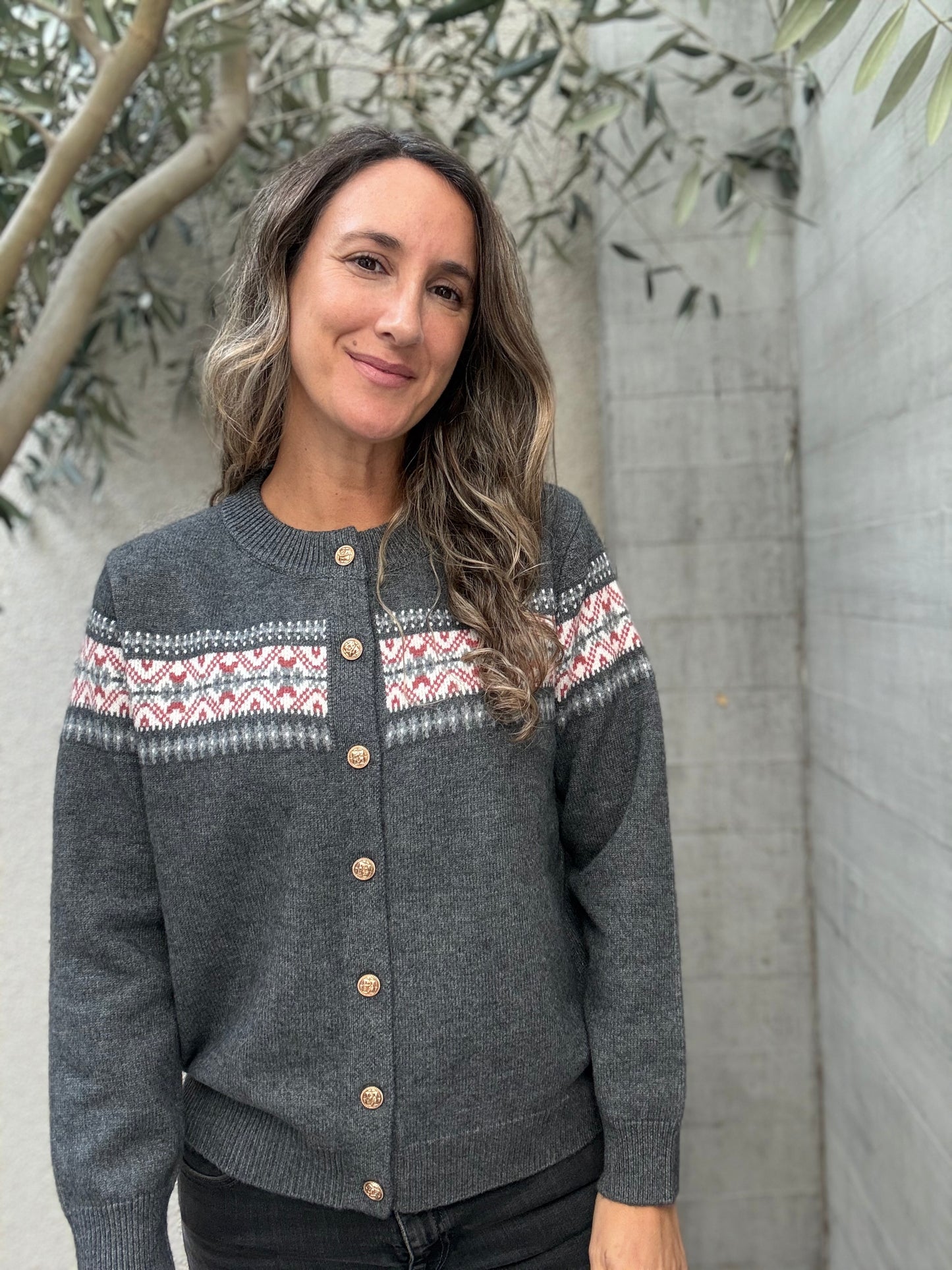 Sweater andaluza gris