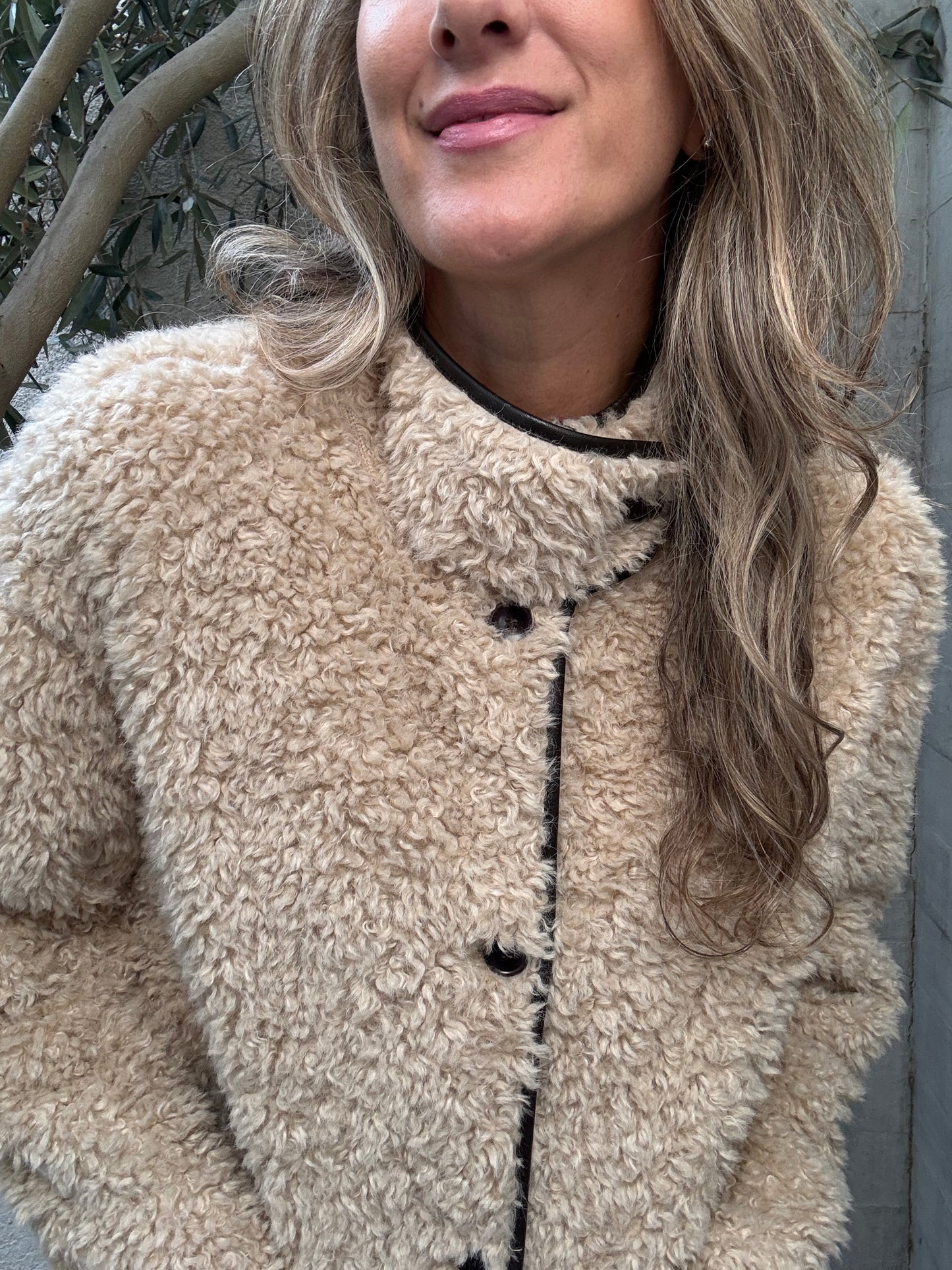 Chaqueta Borrero Camel