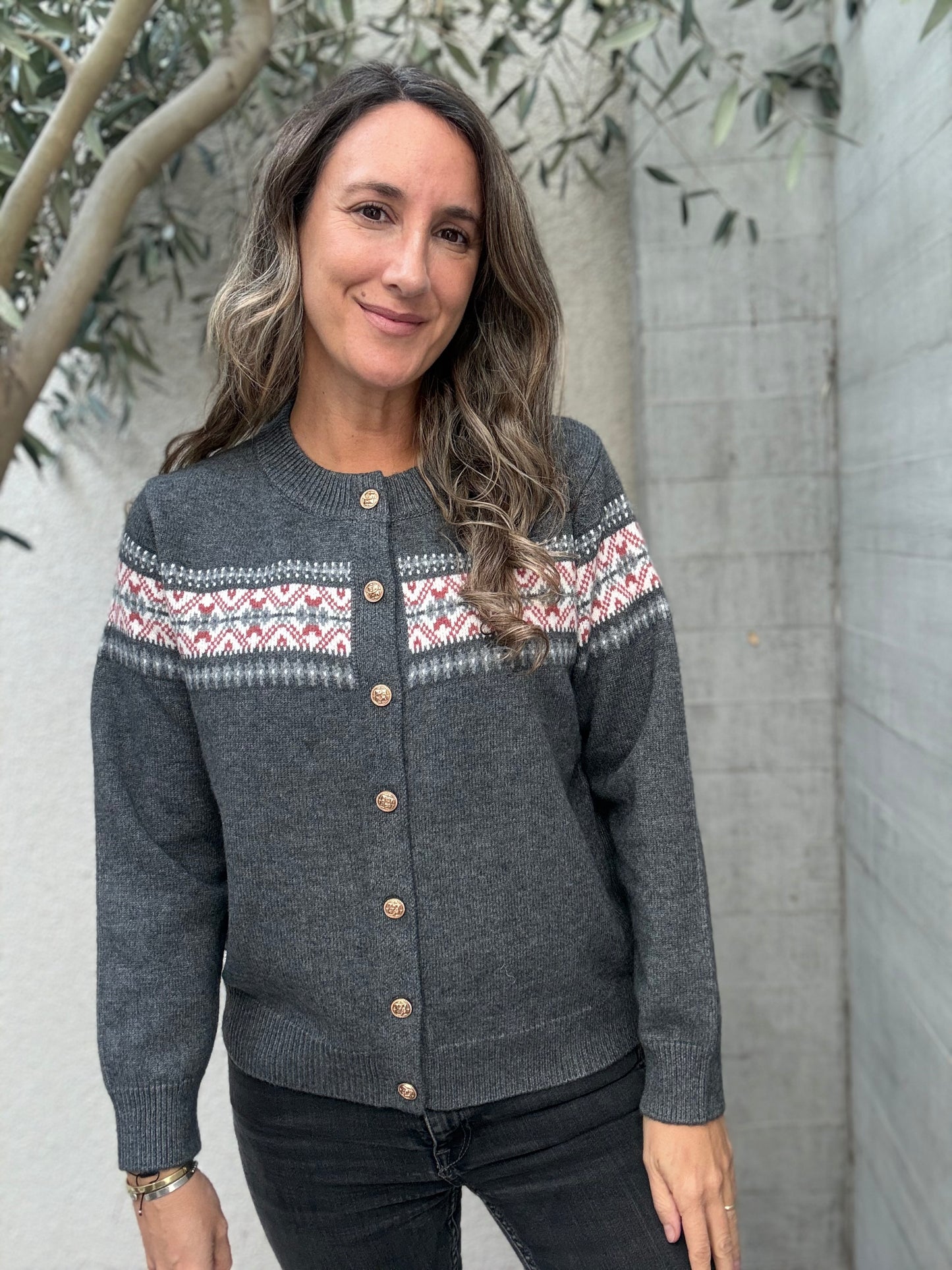 Sweater andaluza gris