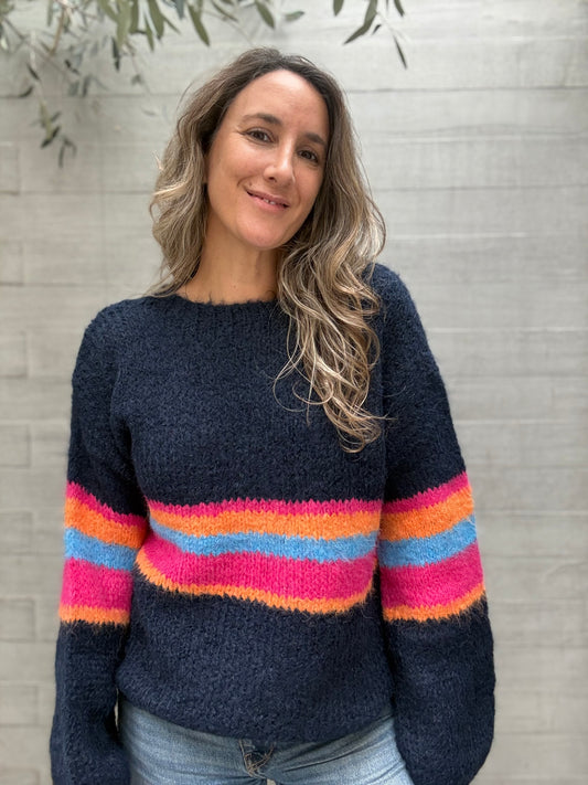 Sweater Colores azul