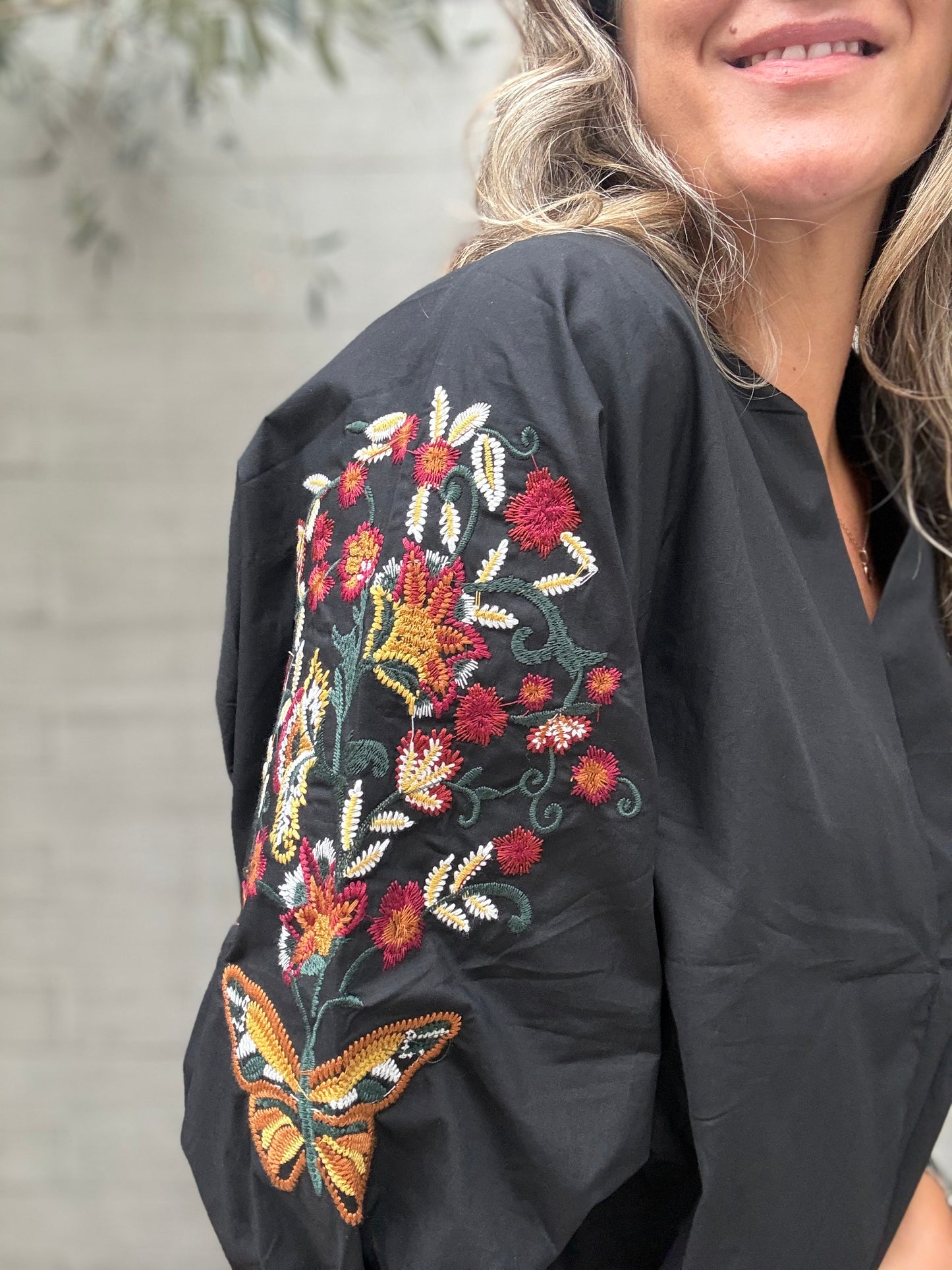 Blusa Frida negra