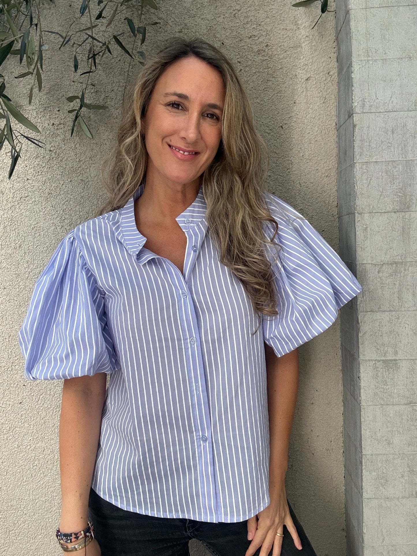 Blusa Salamanca celeste
