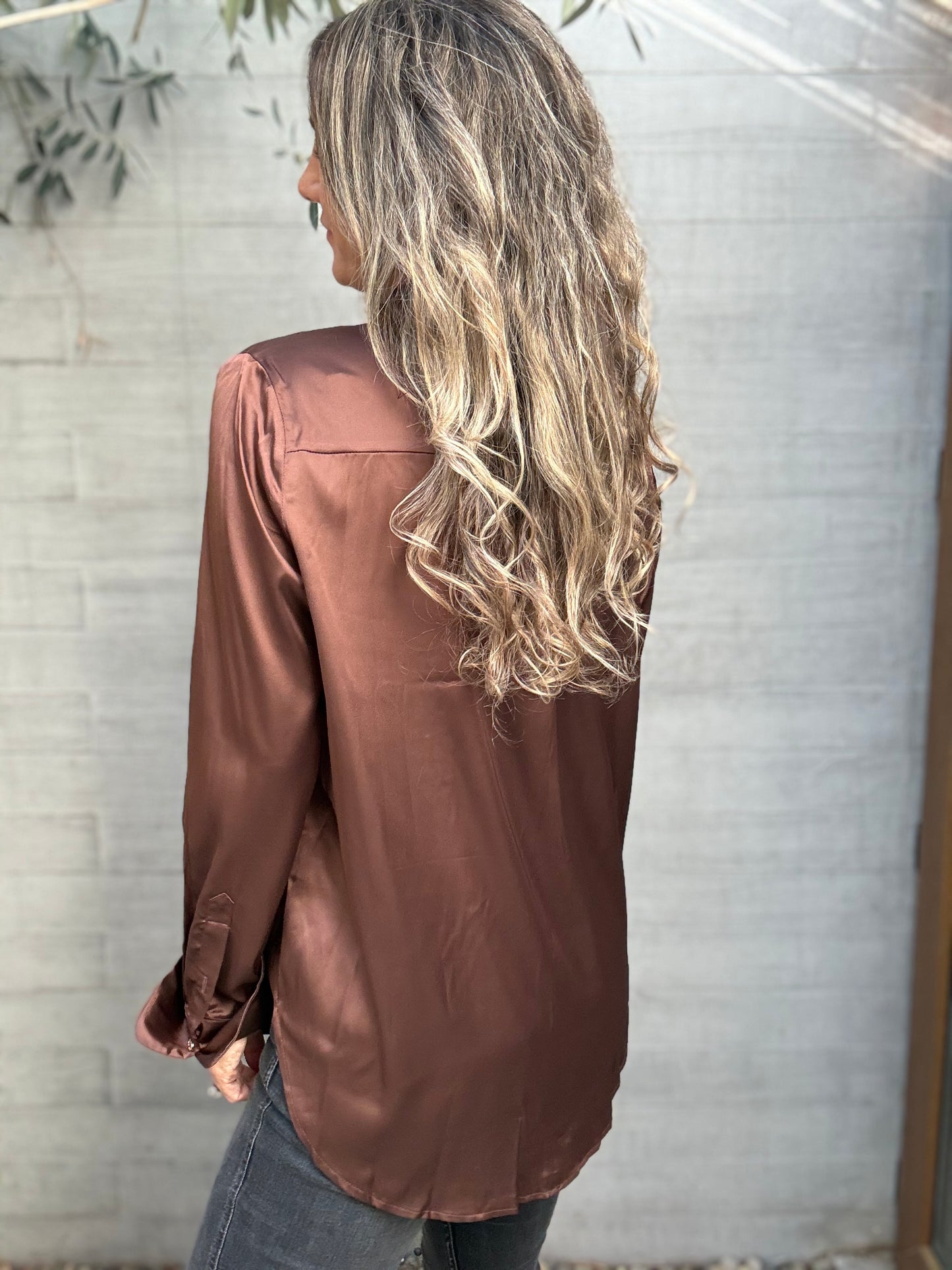 Blusa Ibiza café