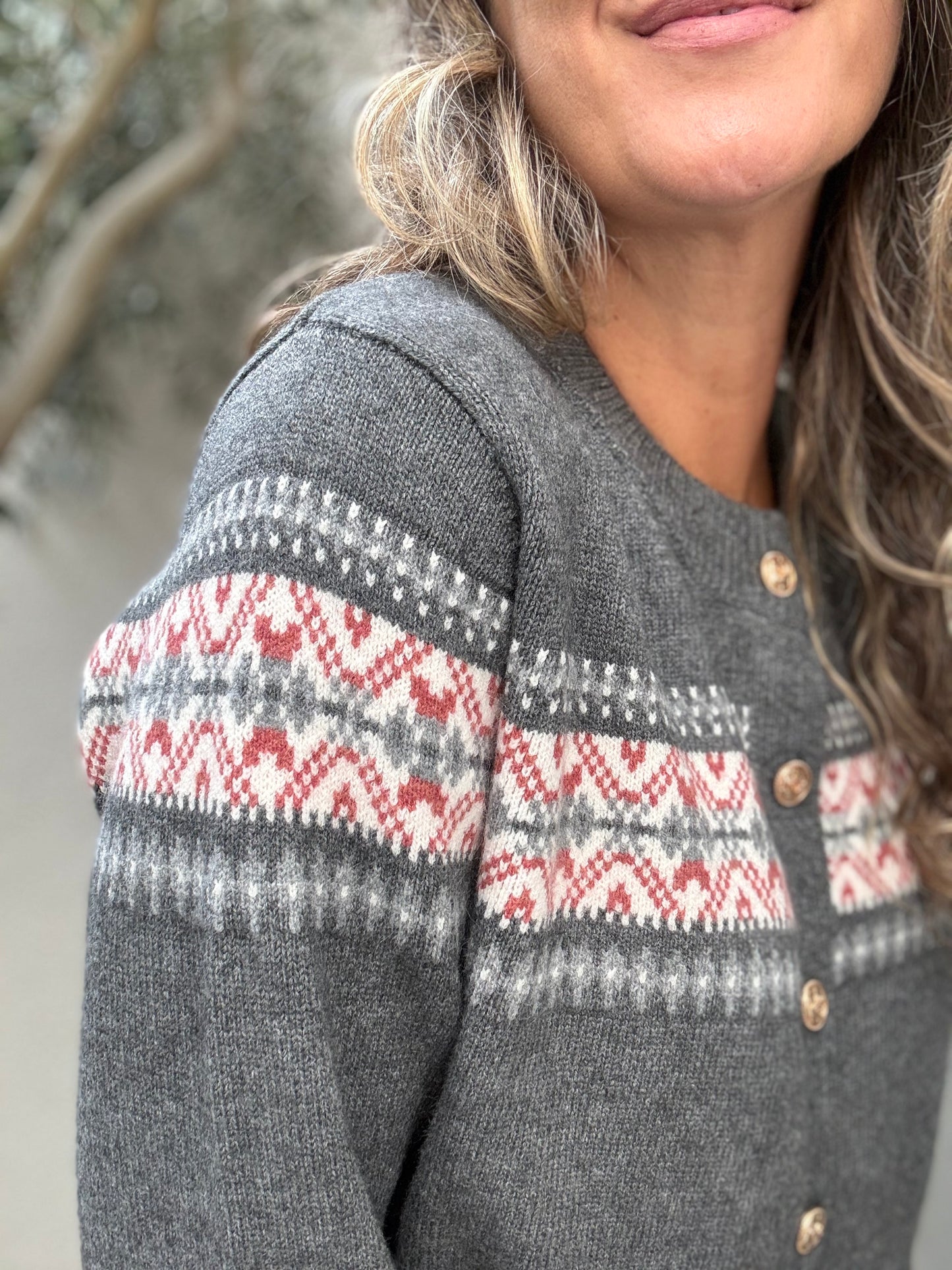Sweater andaluza gris