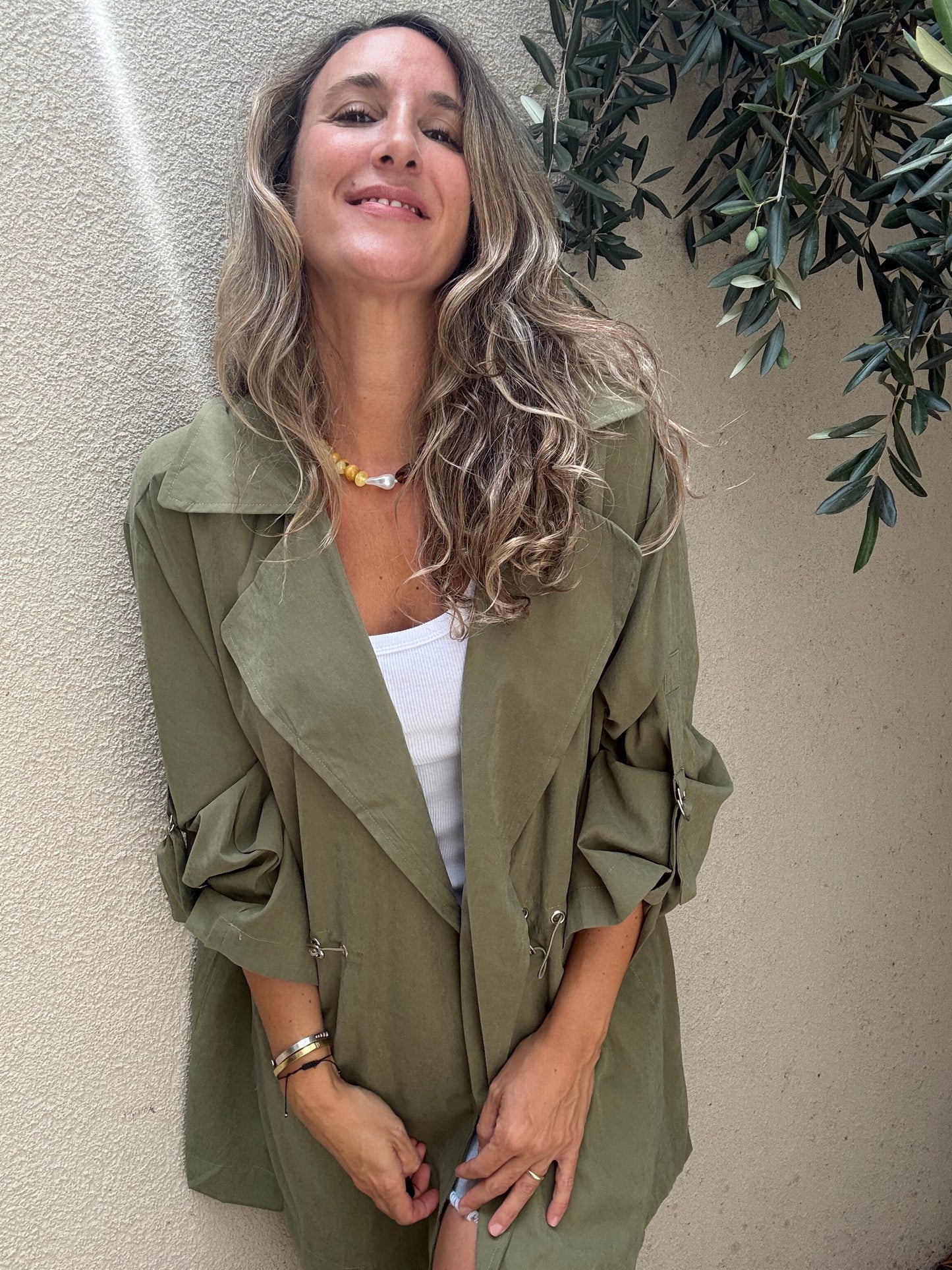 Trench Tuy verde