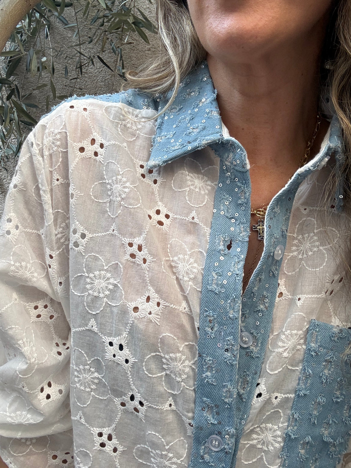 Blusa Marbella Celeste