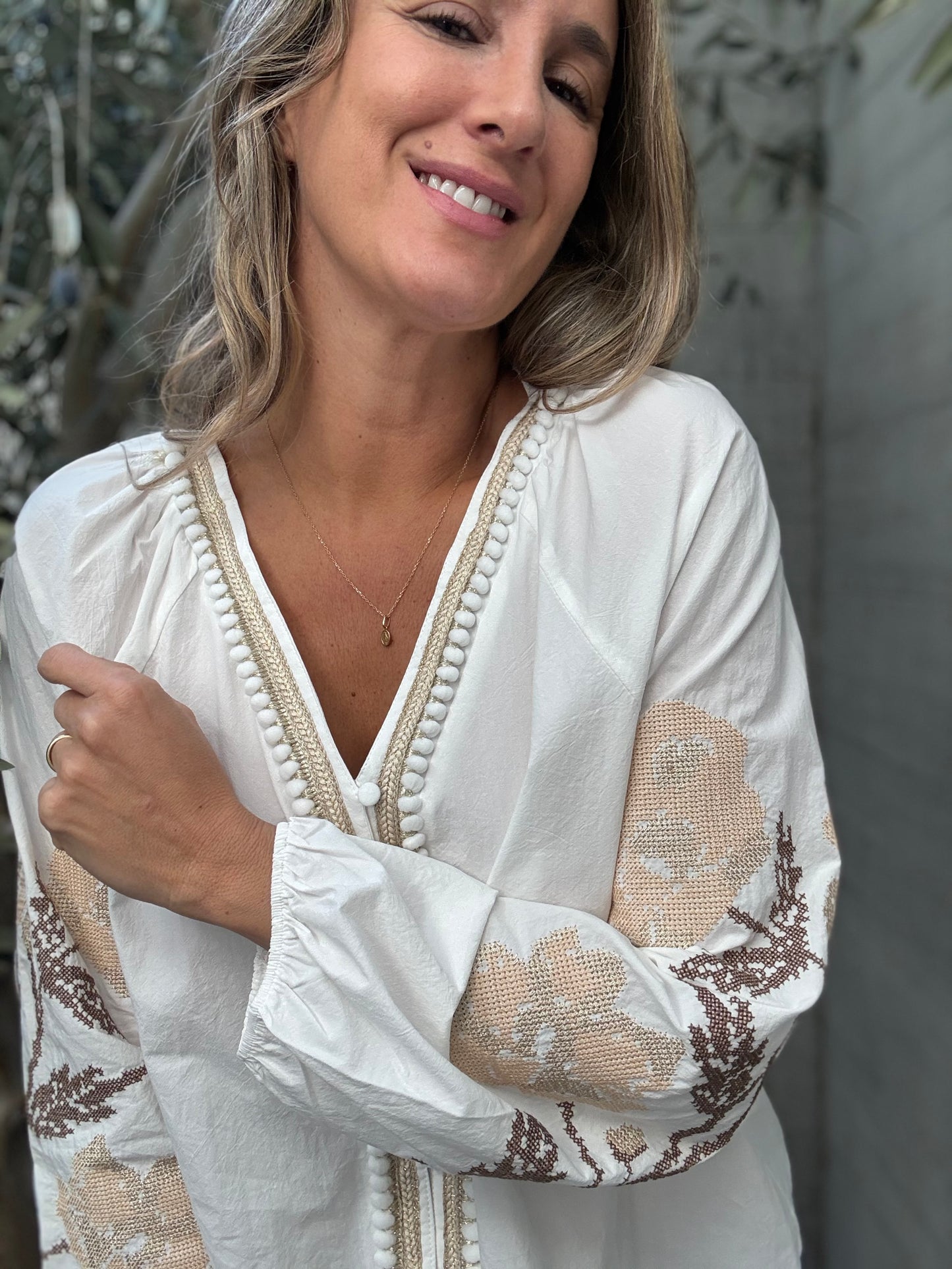 Blusa Oviedo blanca