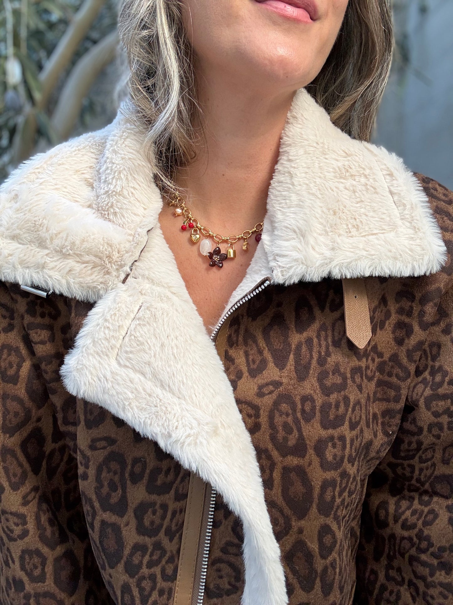 Chaqueta chiporro camel