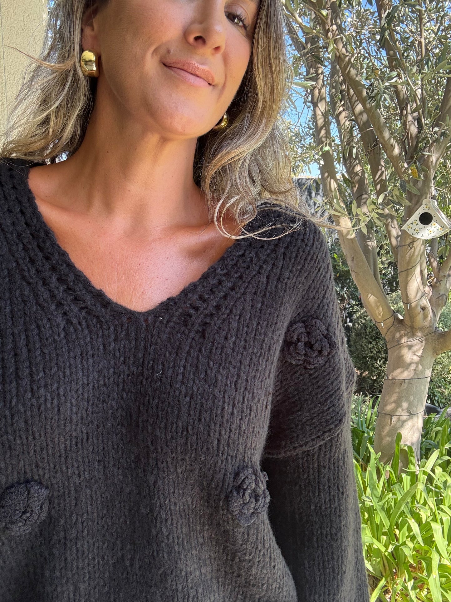 Sweater Compostela negro