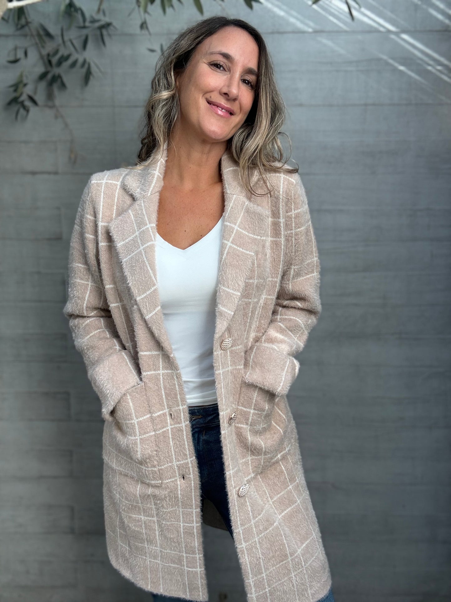 Abrigo Badajoz beige
