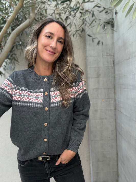 Sweater andaluza gris