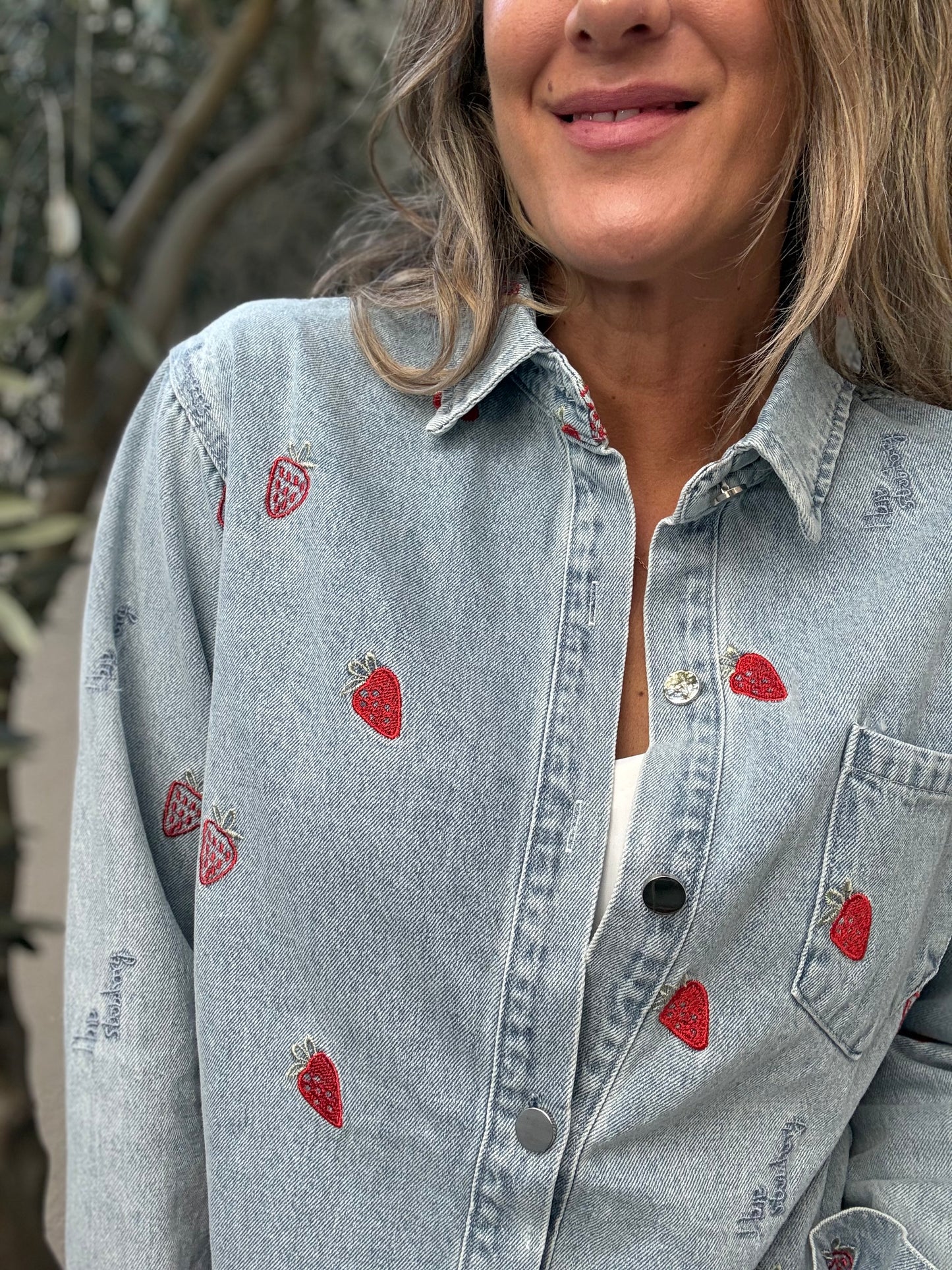Camisa Fresa Celeste