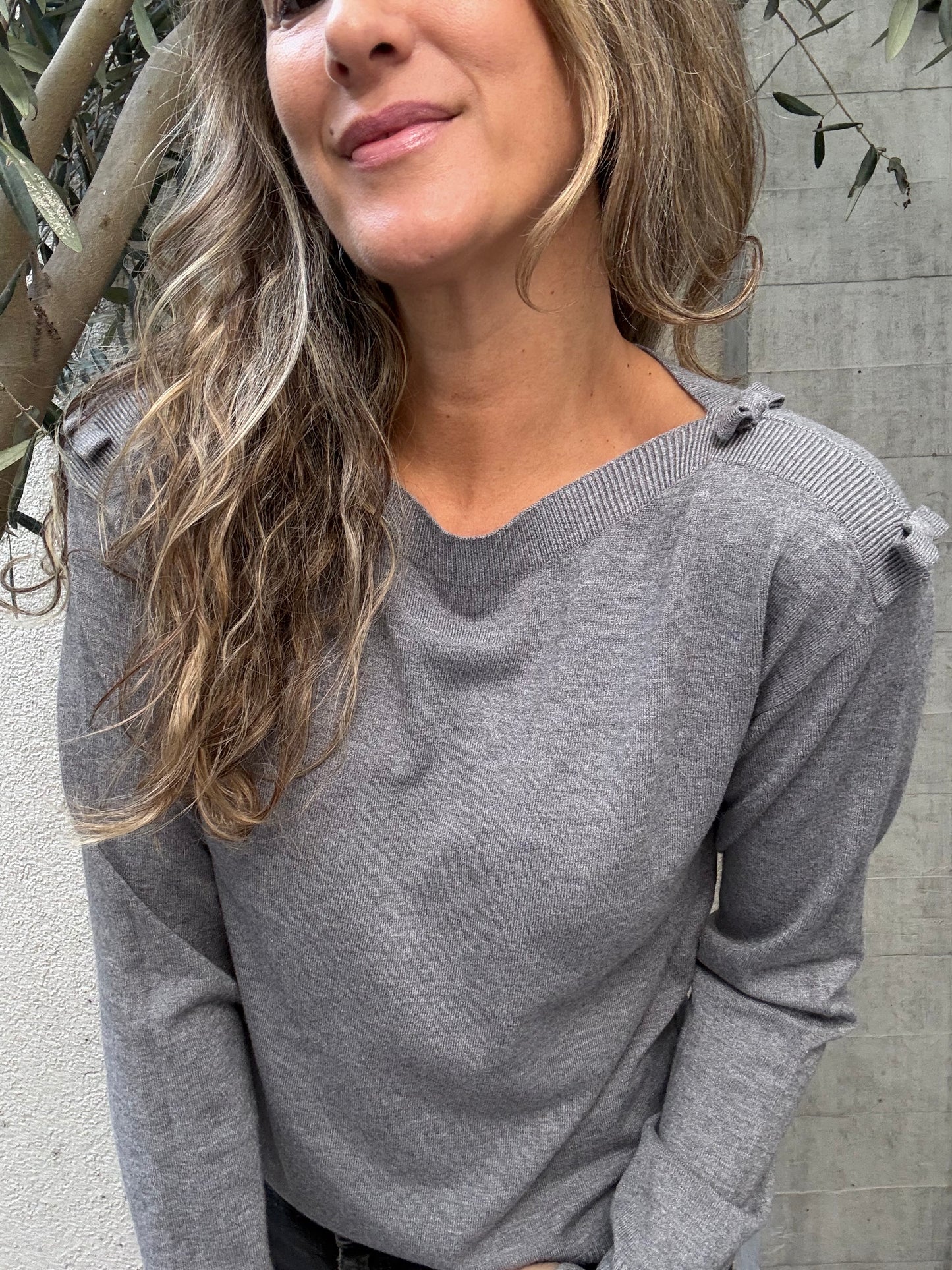 Chaleco básico Verona gris