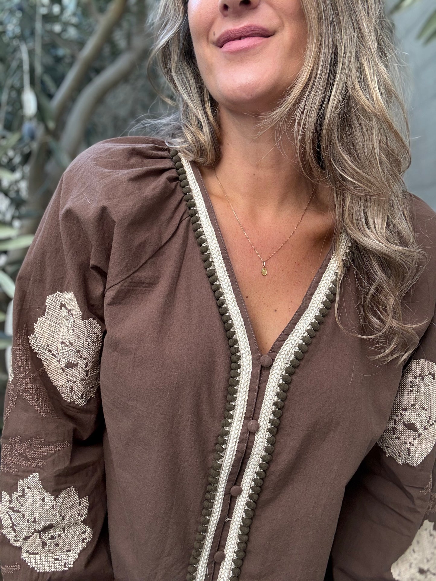 Blusa Oviedo Café