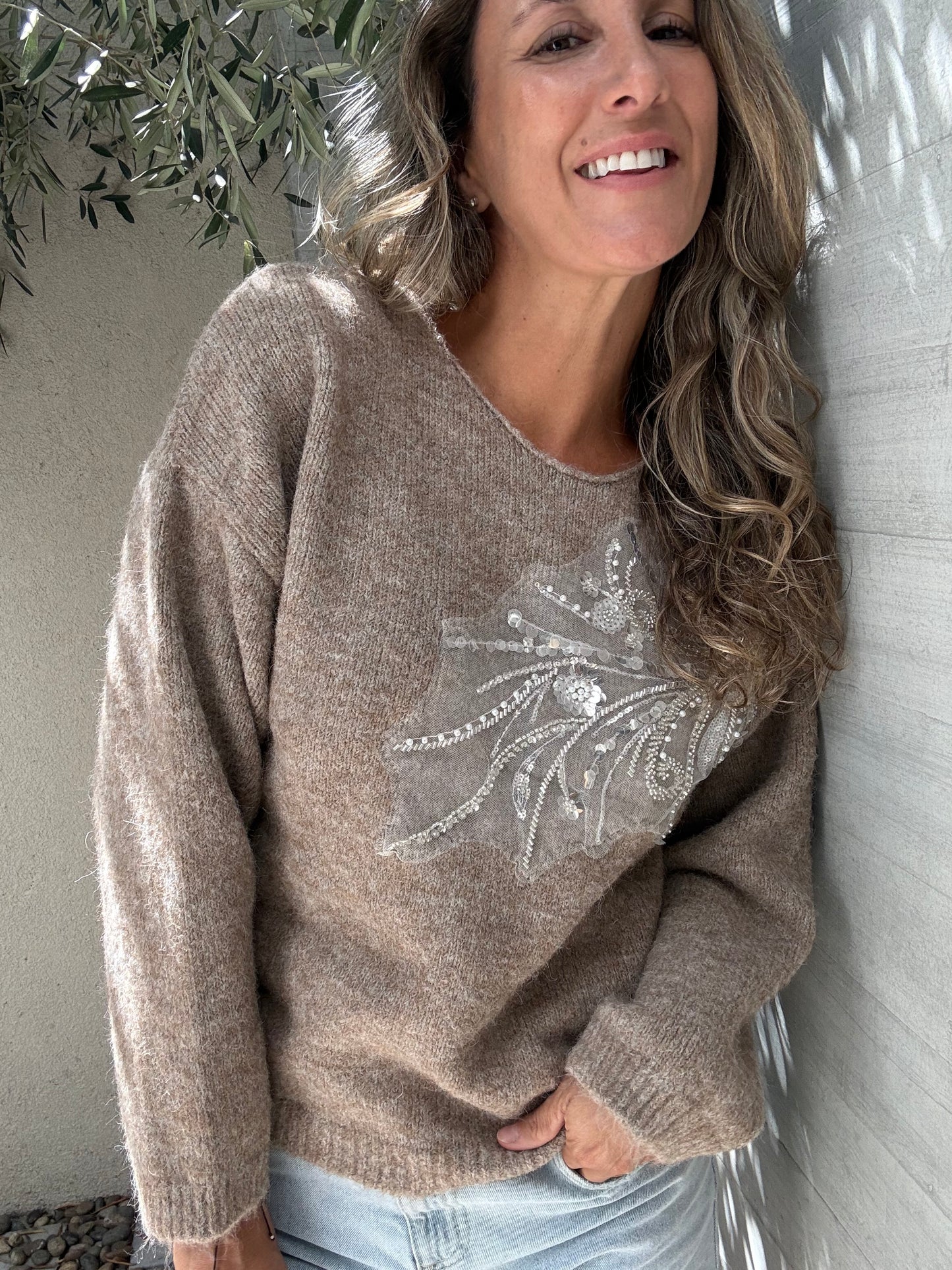 Sweater Bilbao Beige