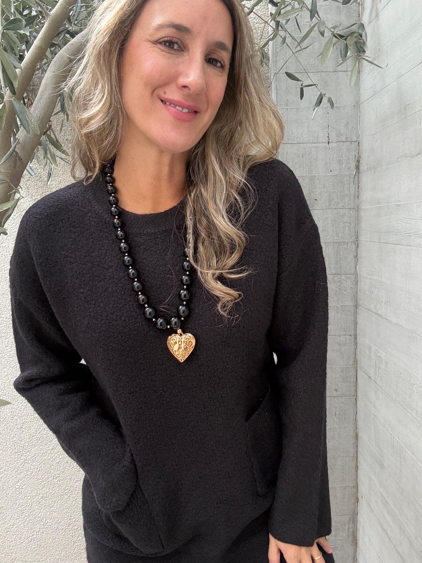 Sweater Santillana Negro