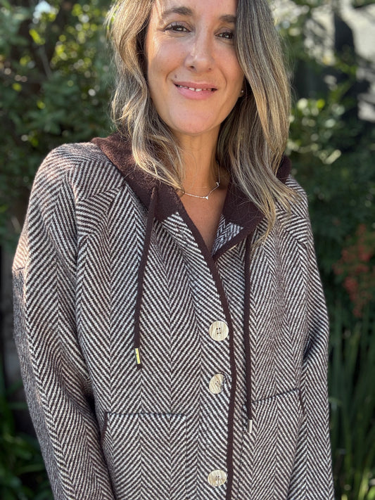 Chaqueta Huelva café