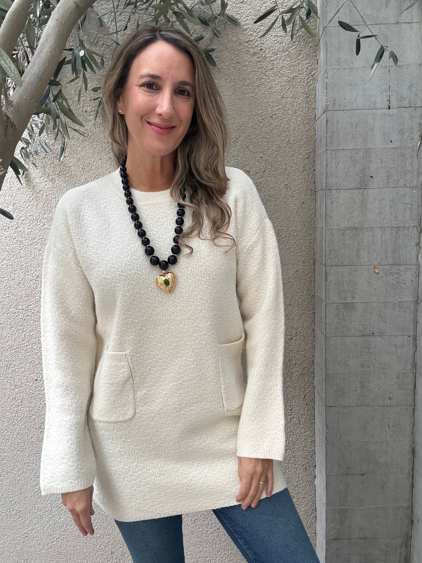 Sweater Santillana crudo