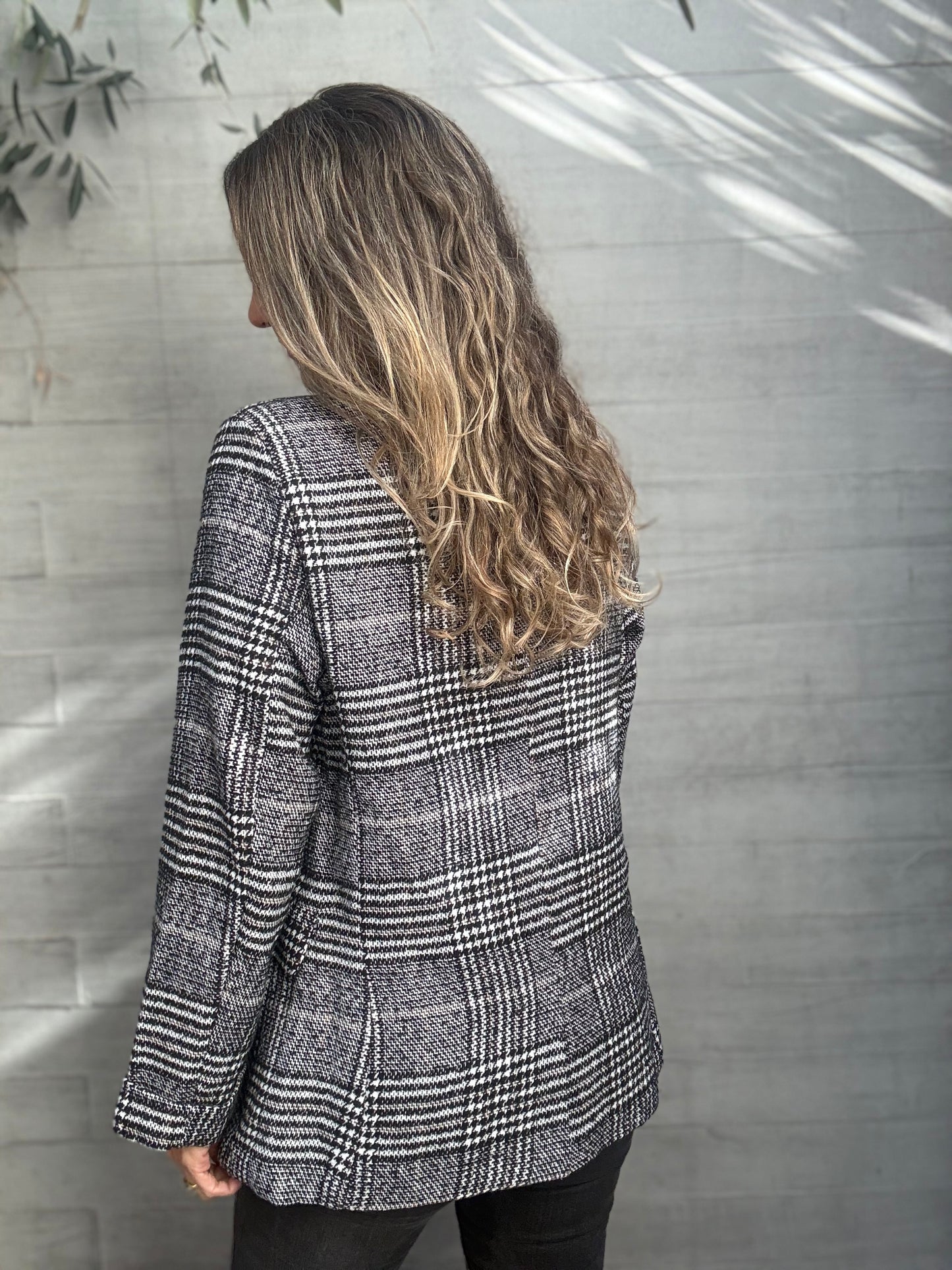 Abrigo tweed